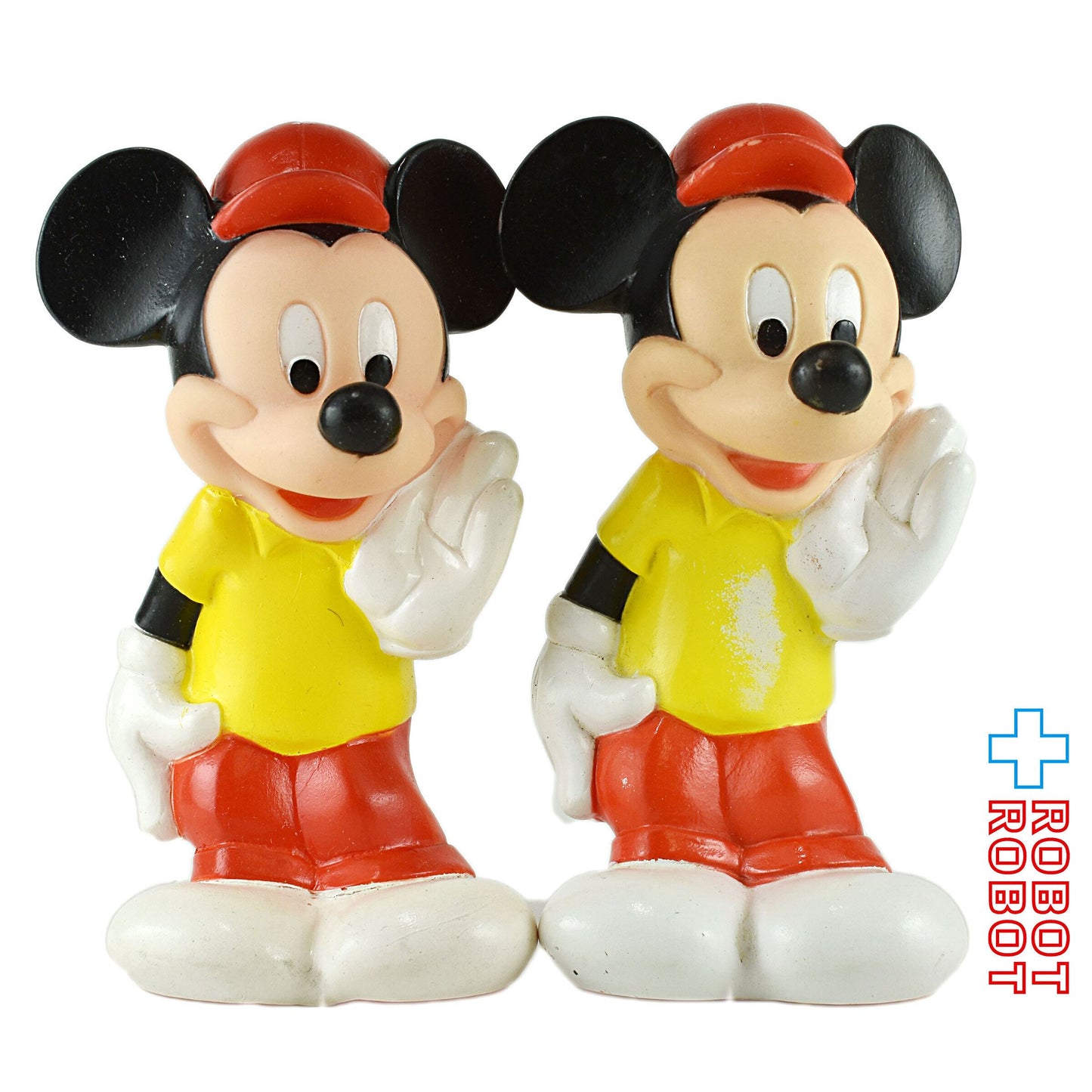 ディズニー ミッキーマウス 赤帽子 ラバーフィギュア 香港 1982 チャイルドガイダンス社