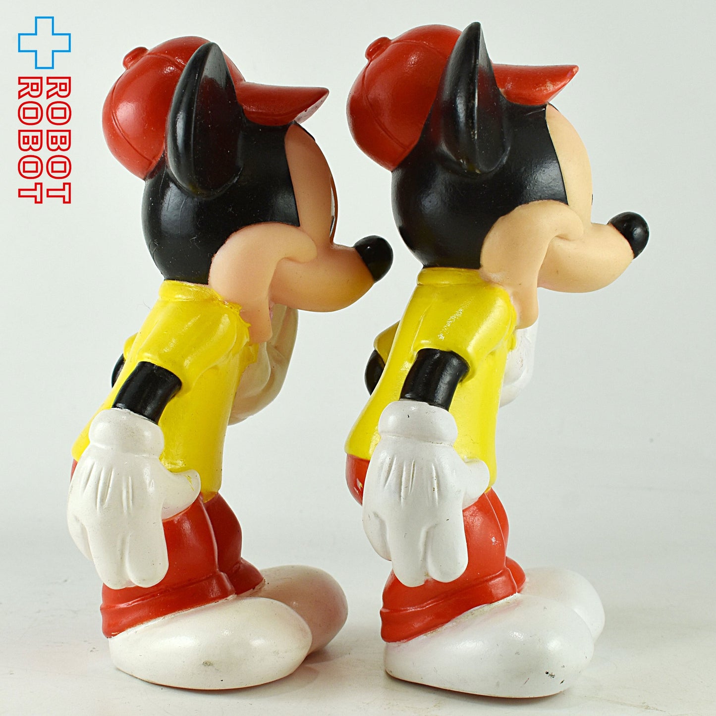 ディズニー ミッキーマウス 赤帽子 ラバーフィギュア 香港 1982 チャイルドガイダンス社