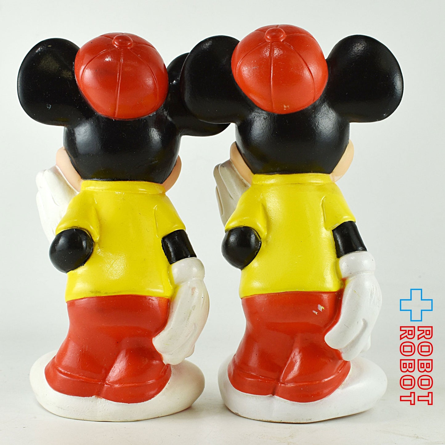 ディズニー ミッキーマウス 赤帽子 ラバーフィギュア 香港 1982 チャイルドガイダンス社