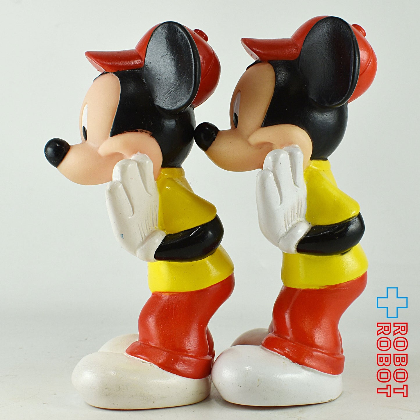 ディズニー ミッキーマウス 赤帽子 ラバーフィギュア 香港 1982 チャイルドガイダンス社