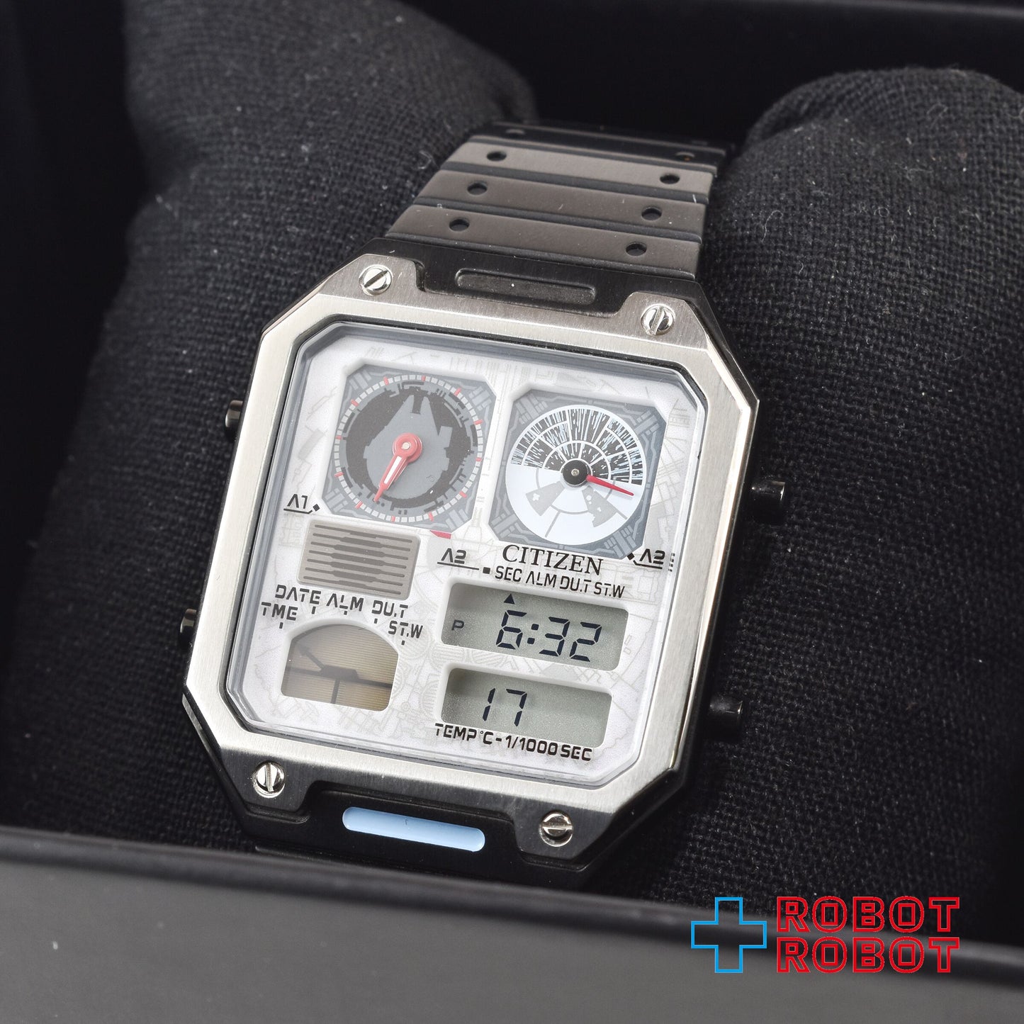 シチズンコレクション レコードレーベル アナデジテンプ スター・ウォーズ限定モデル ミレニアム・ファルコン 箱付き