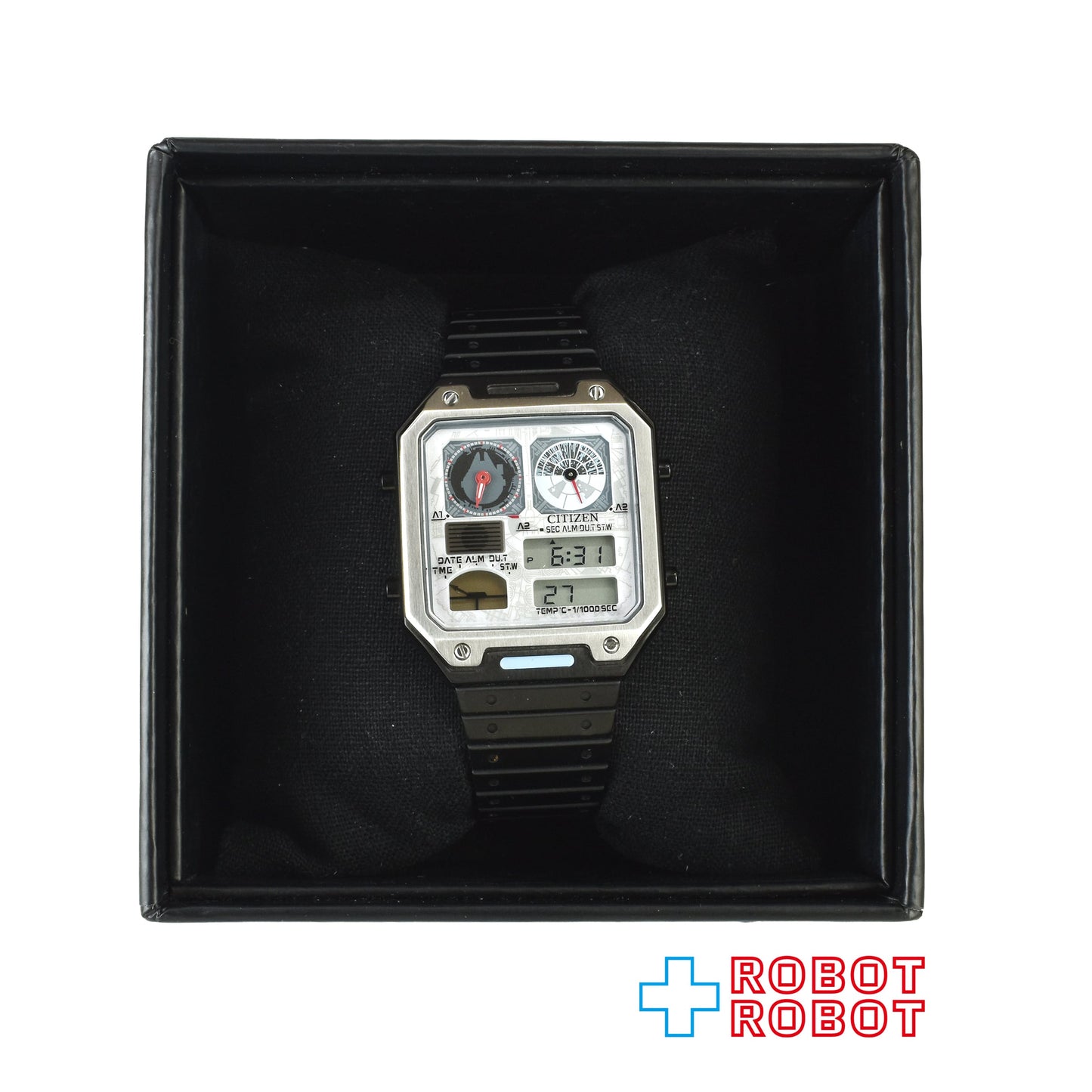 シチズンコレクション レコードレーベル アナデジテンプ スター・ウォーズ限定モデル ミレニアム・ファルコン 箱付き