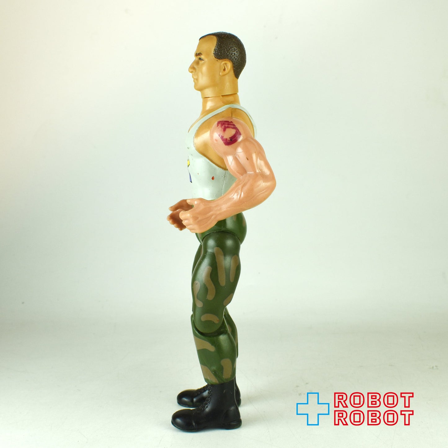 ランボー TVカートゥーン版 ハボック軍曹 アクションフィギュア コレコ社 1985