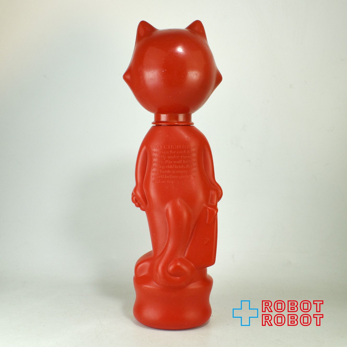 コルゲート フィリックス・ザ・キャット 赤 ソーキー シャンプーボトル バブルバスボトル