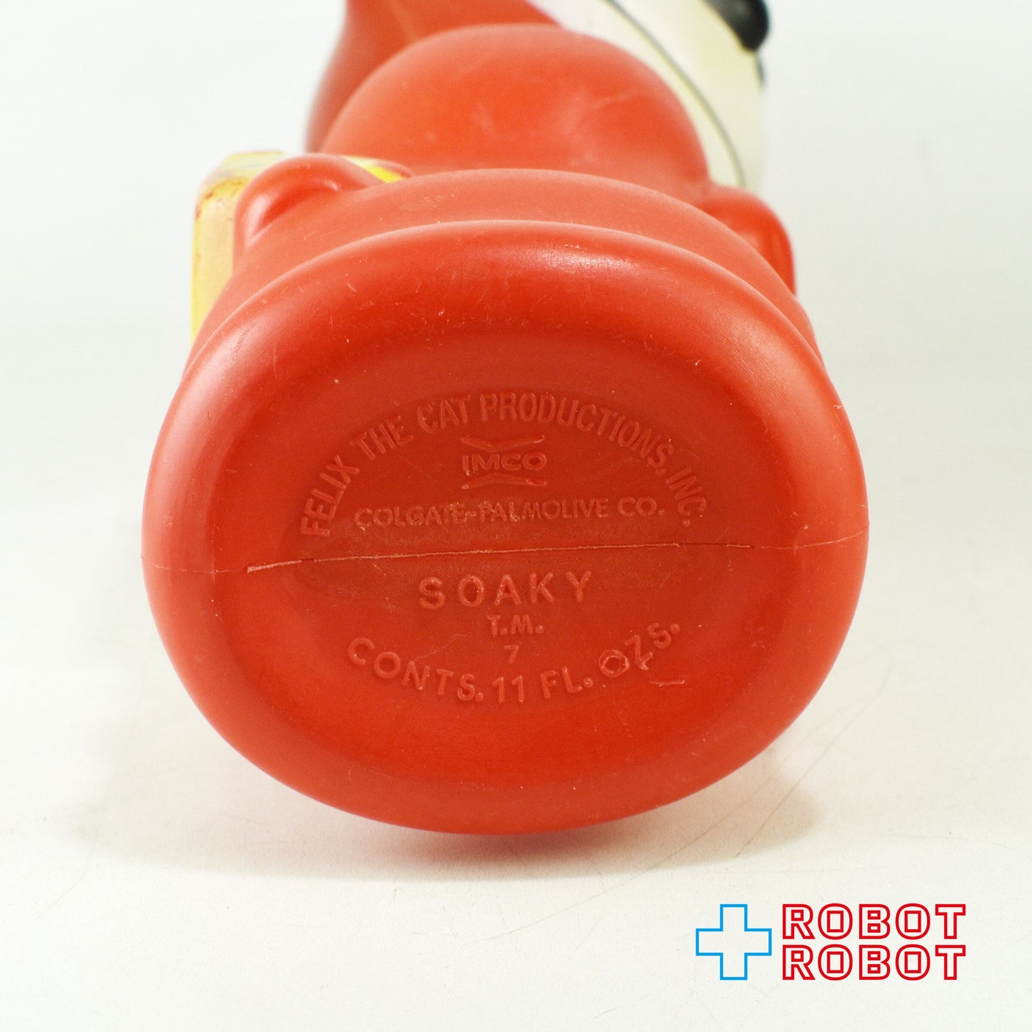 コルゲート フィリックス・ザ・キャット 赤 ソーキー シャンプーボトル バブルバスボトル
