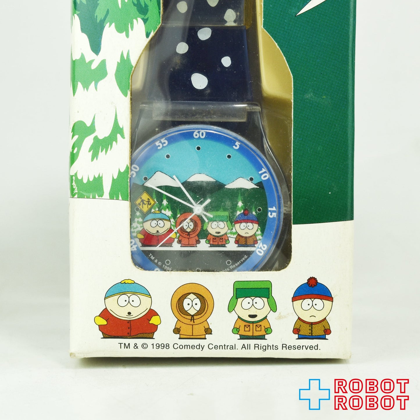 コメディーセントラル サウスパーク 腕時計 開封箱付き 1998