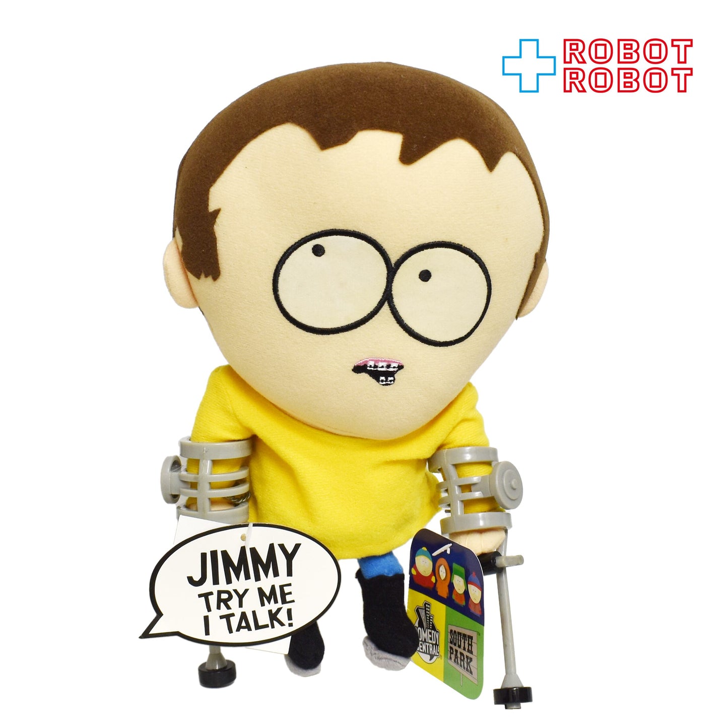 コメディ・セントラル サウスパーク ジミー・ヴァルマー ぬいぐるみ人形 紙タグ付き 2000