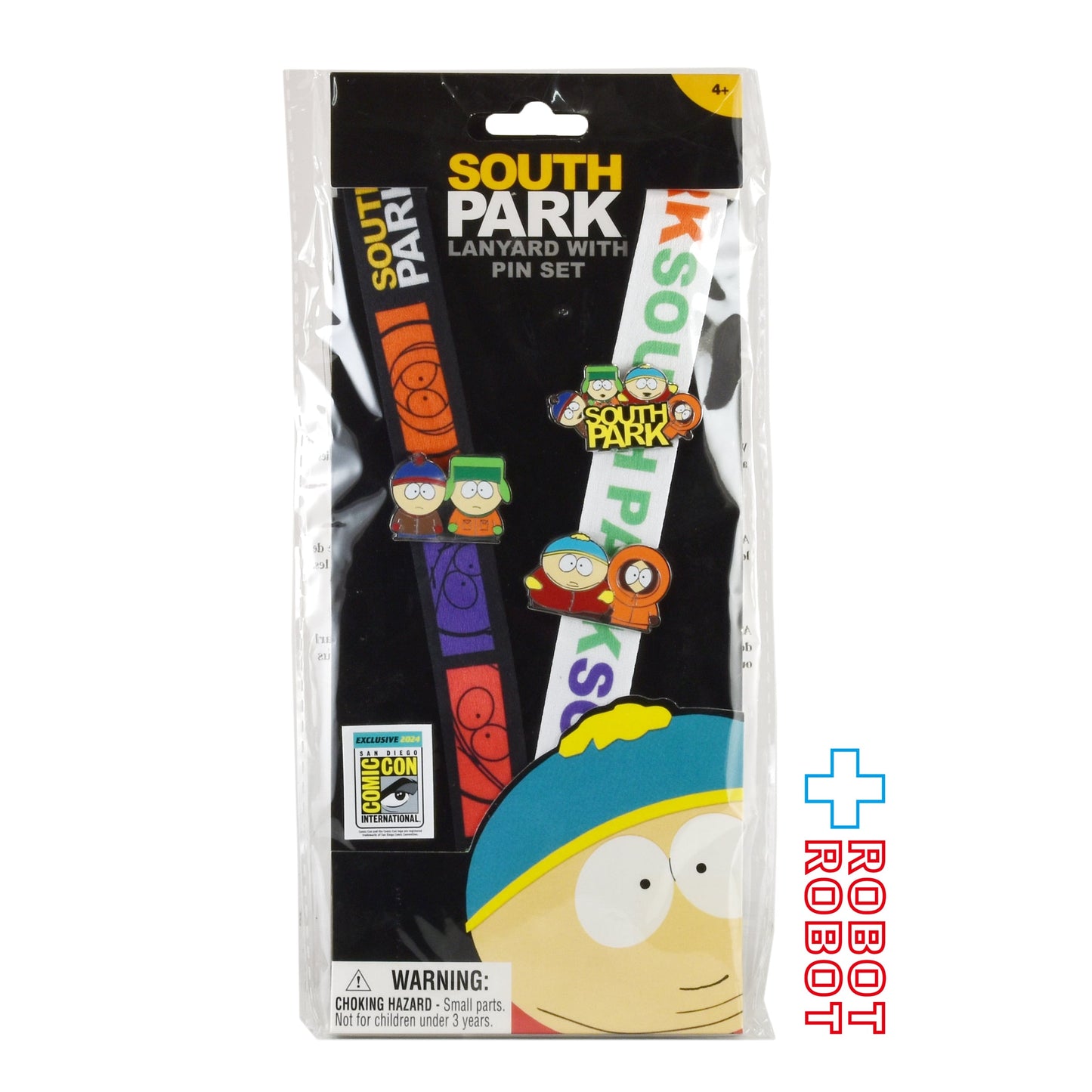コメディーセントラル サウスパーク ランヤードwith ピンズ ネックストラップ SDCC 2024 限定 未開封