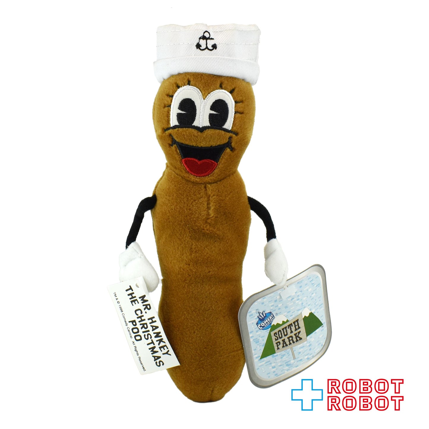 コメディ・セントラル サウスパーク Mr. ハンキー (海兵帽) ぬいぐるみ人形 紙タグ付き 1998