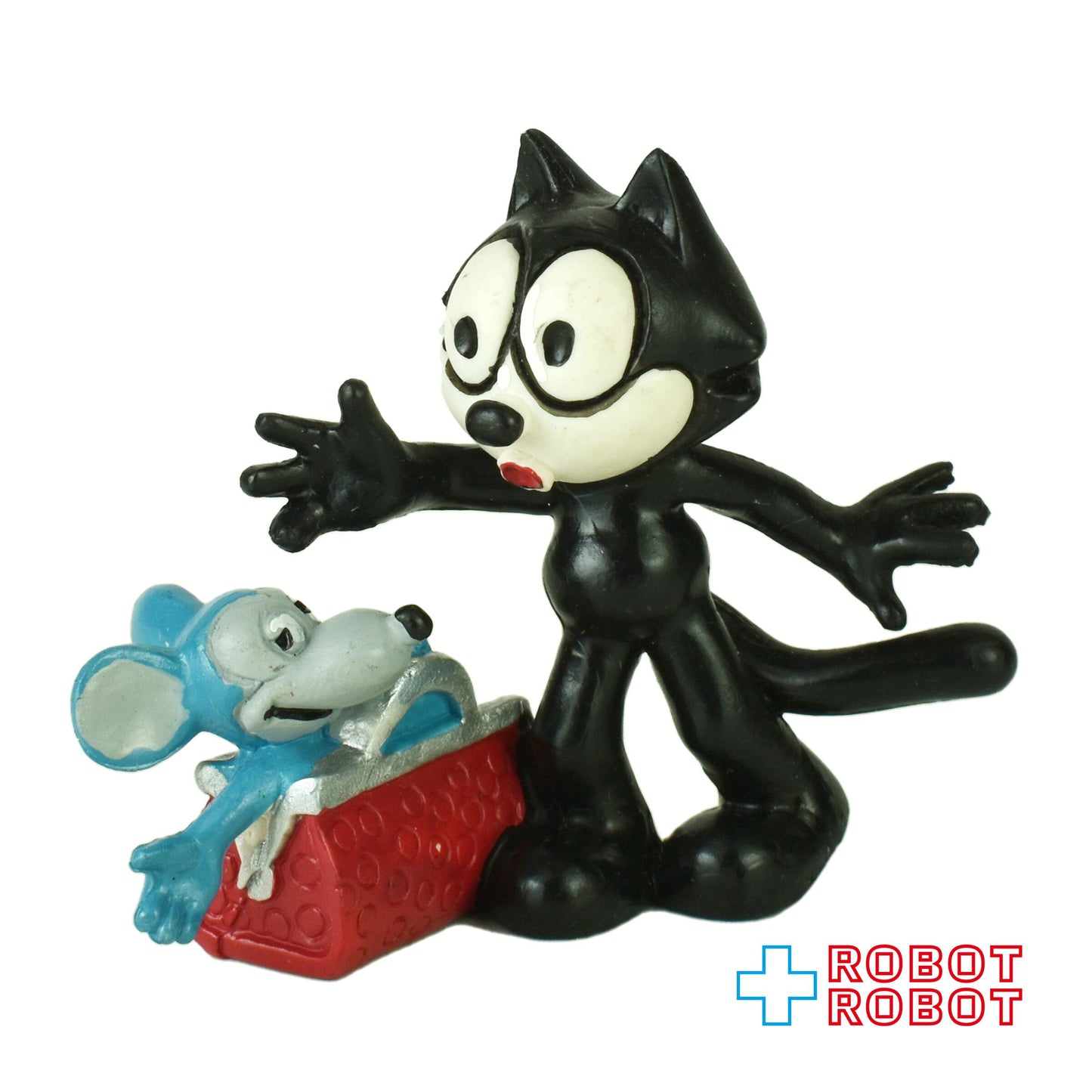 コミックスペイン社 フィリックス・ザ・キャット 赤カバンとネズミ PVCフィギュア 1990