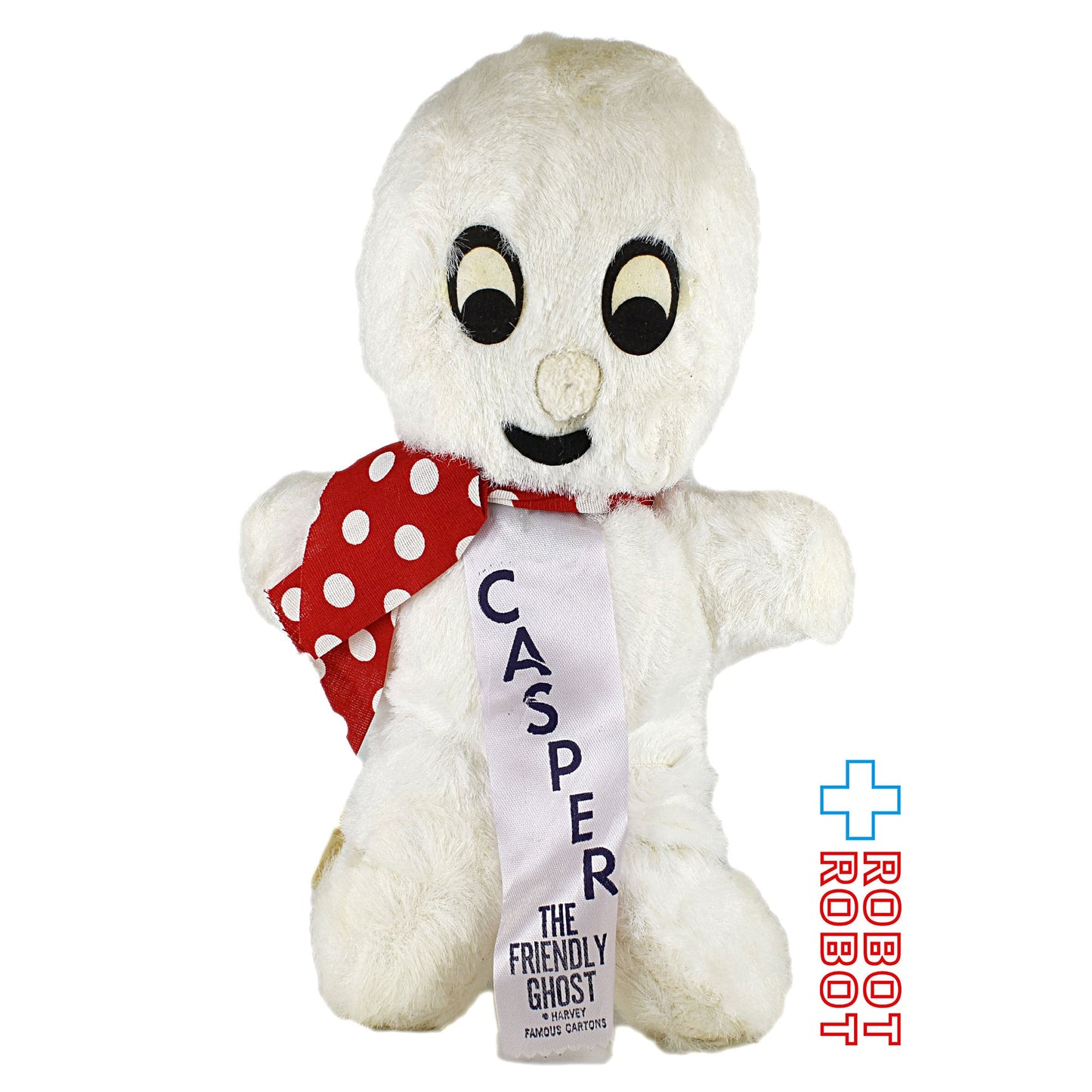 キャスパー ぬいぐるみ人形 26cm リボンと名札付 コモンウェルス社 1960's