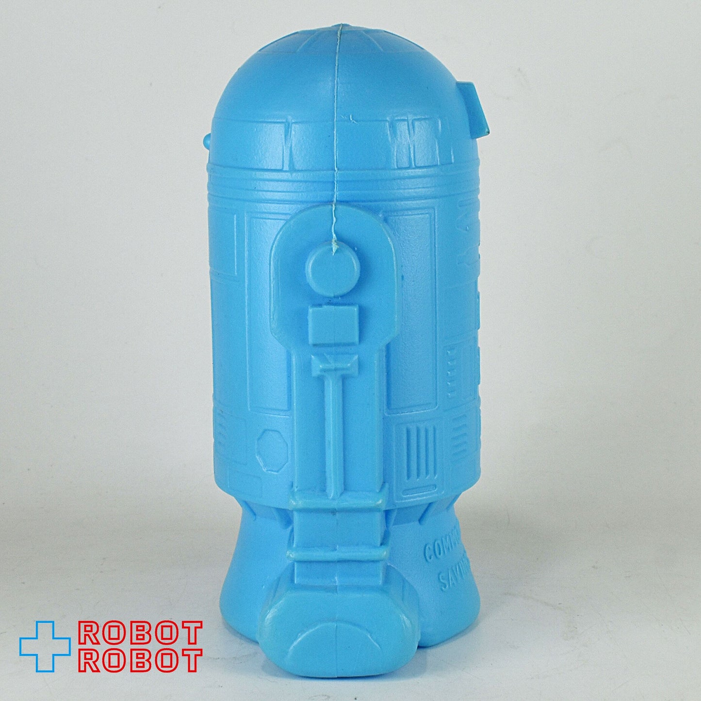 スター・ウォーズ R2-D2 青 ポリ製貯金箱 コモンウェルス銀行 1980