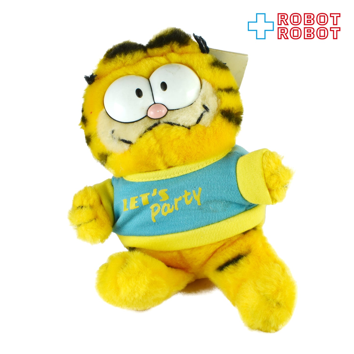 Dakin ガーフィールド LET'S PARTY ぬいぐるみ人形 1981 紙タグ付き