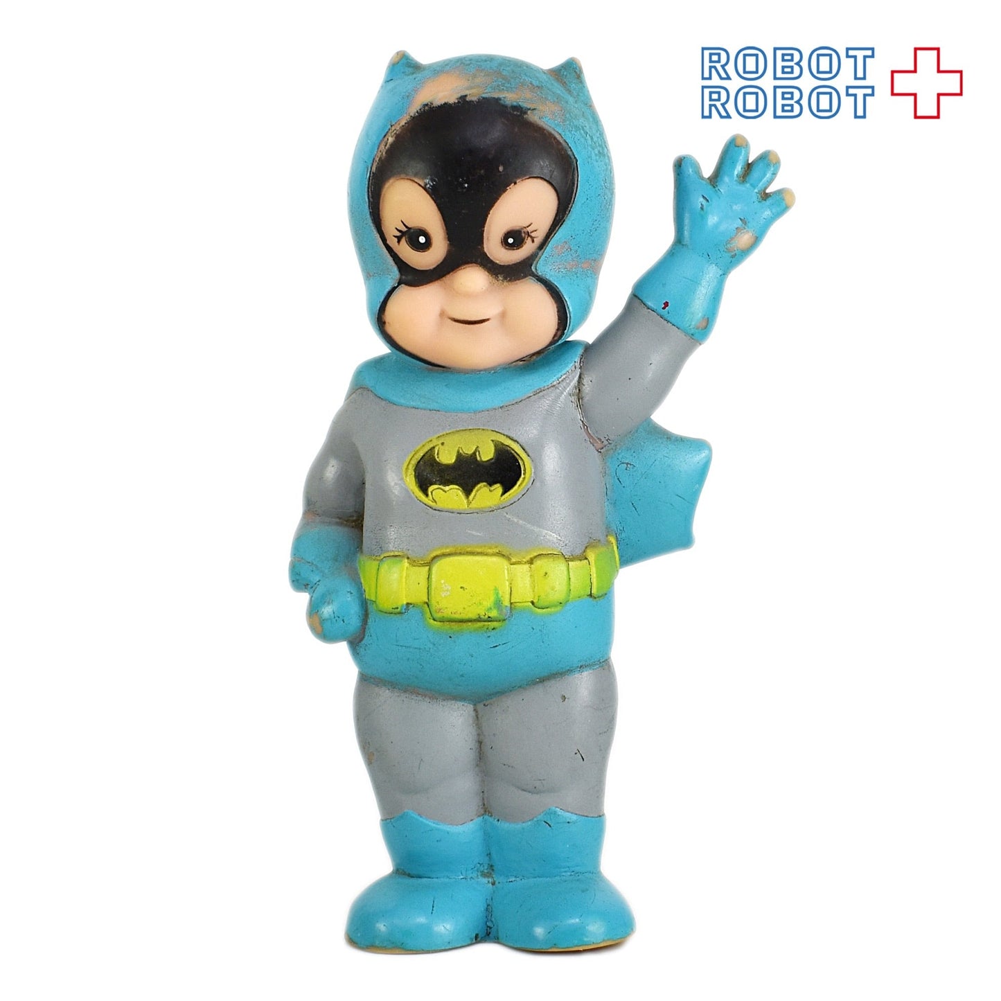 スーパージュニア バットマン DC ソフビフィギュア 1978 メイドイン台湾 ※ペイントロス