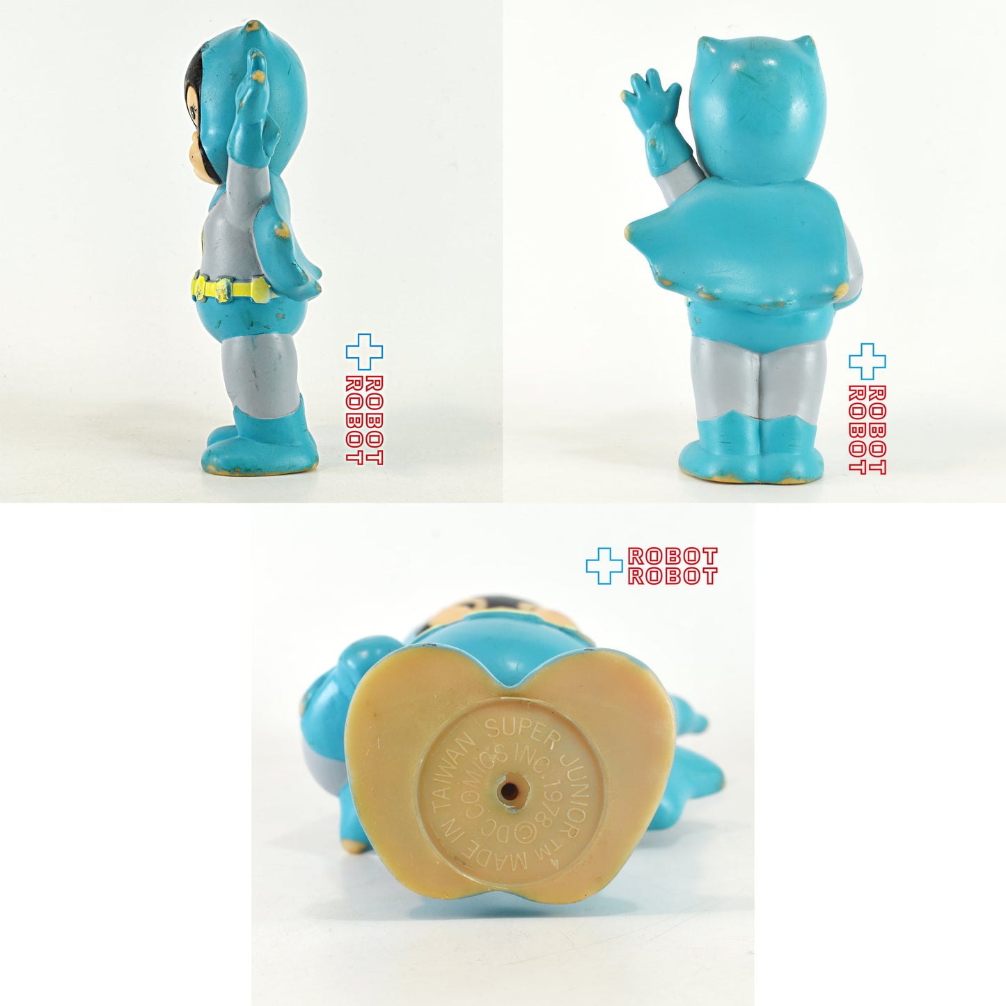 スーパージュニア バットマン DC ソフビフィギュア 1978 メイドイン台湾 ※ペイントロス