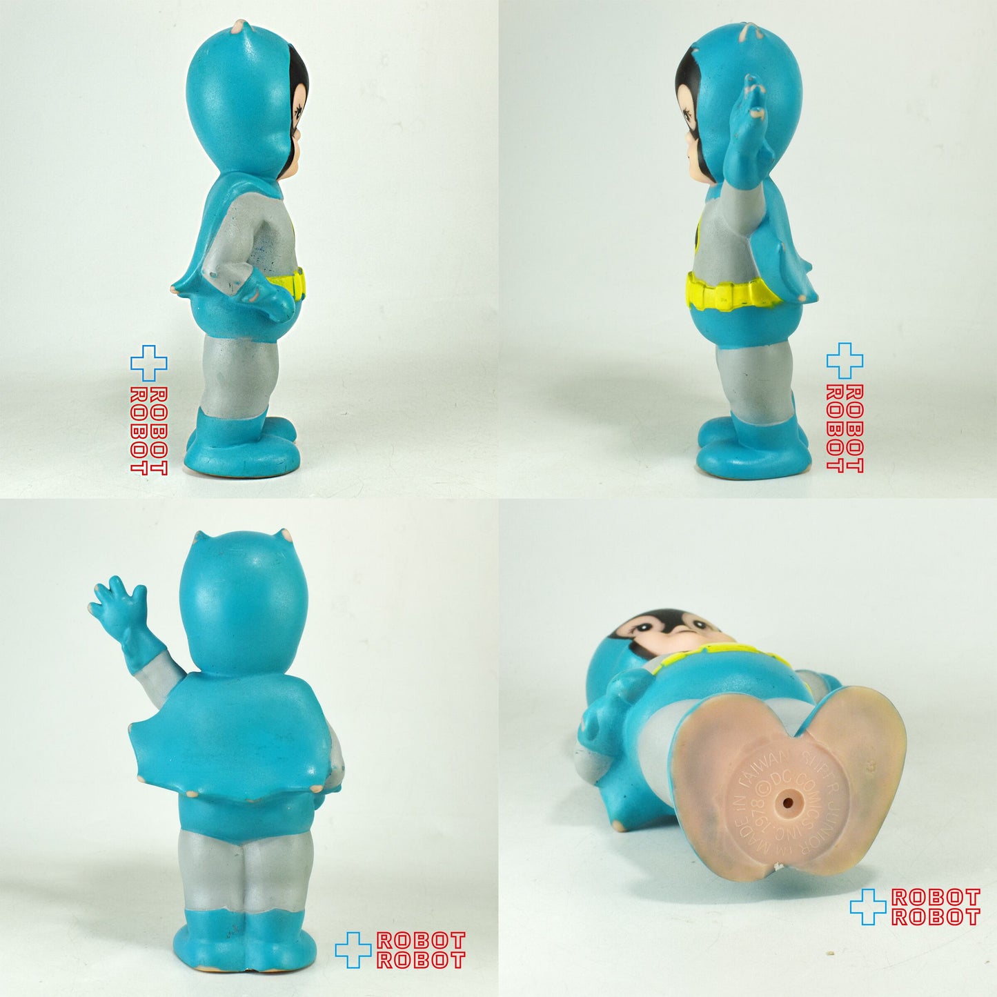 スーパージュニア バットマン DC ソフビフィギュア 1978 メイドイン台湾 ※ペイントロス