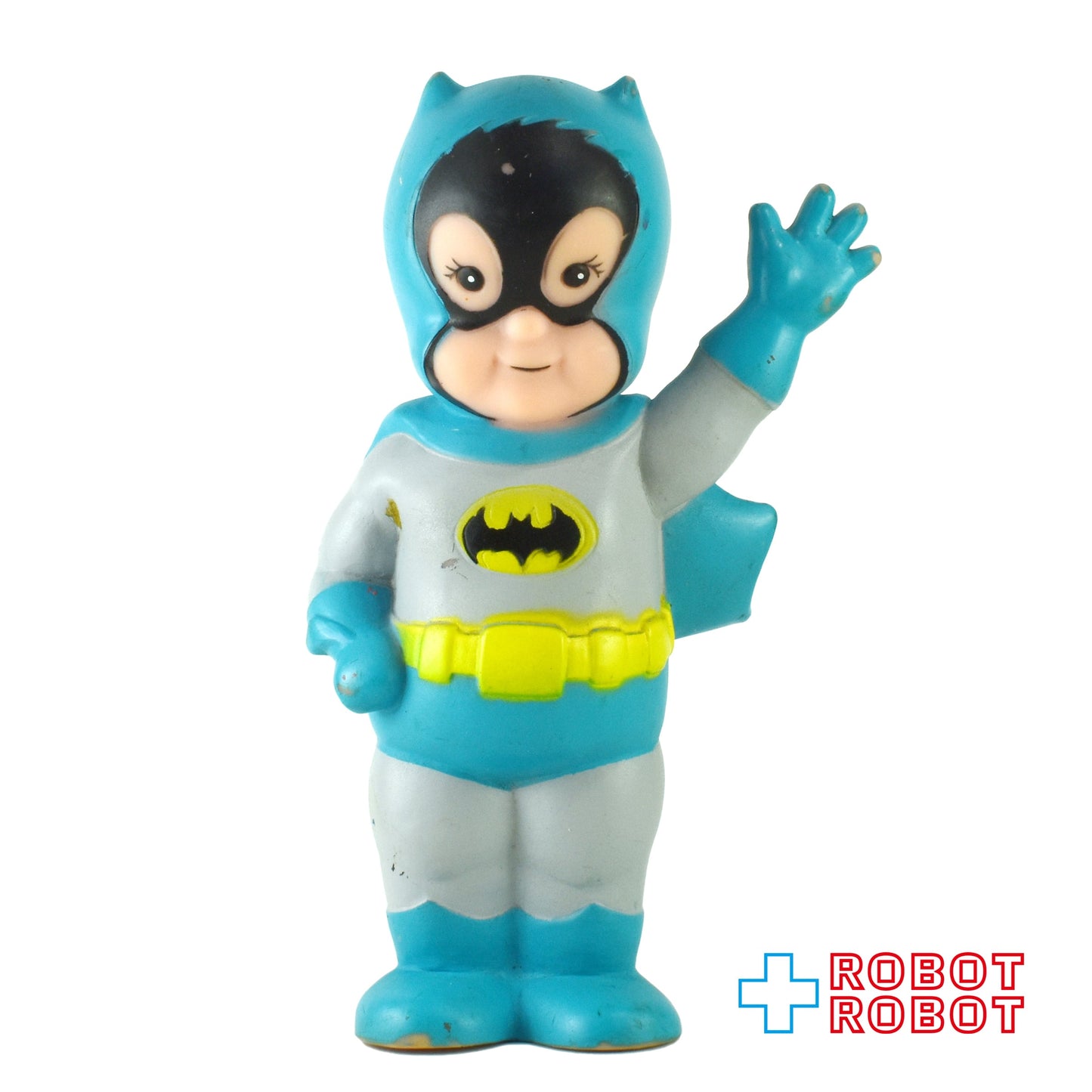 スーパージュニア バットマン DC ソフビフィギュア 1978 メイドイン台湾 ※ペイントロス