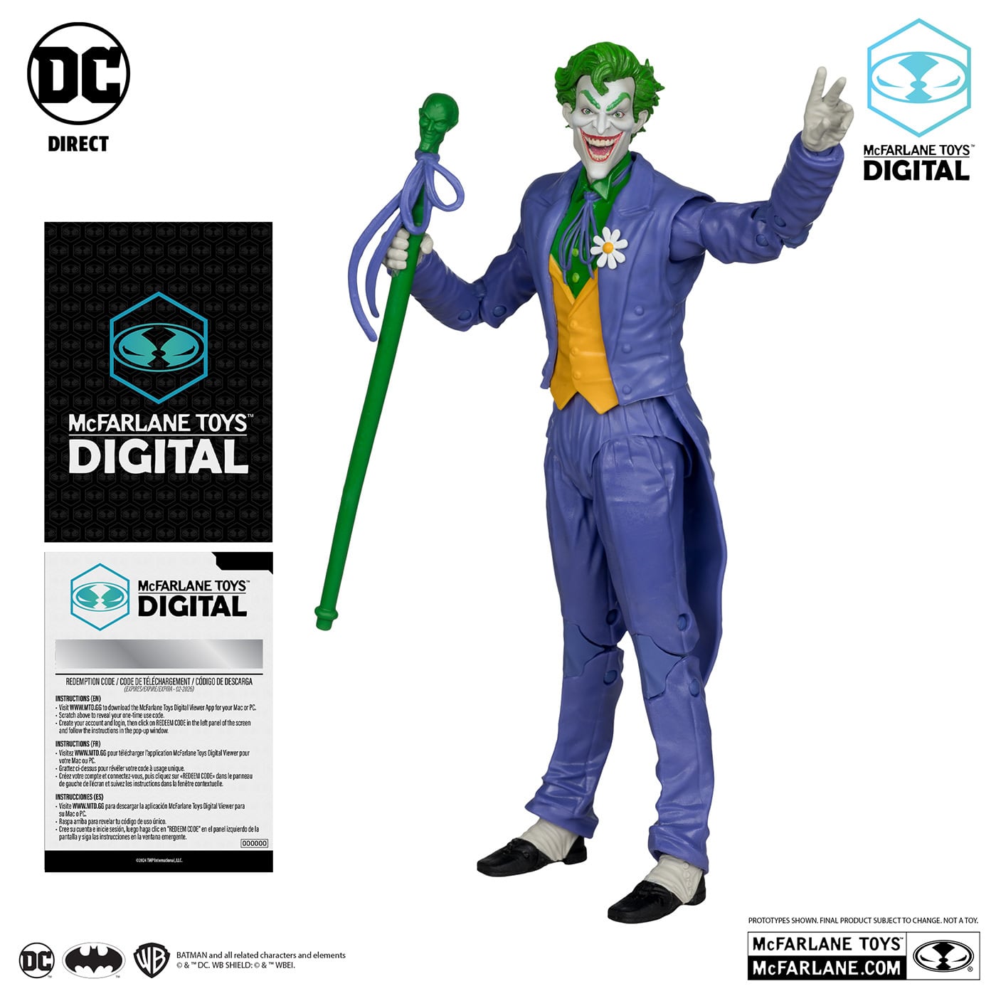 DCダイレクト The Silver Age ジョーカー 7インチ アクション