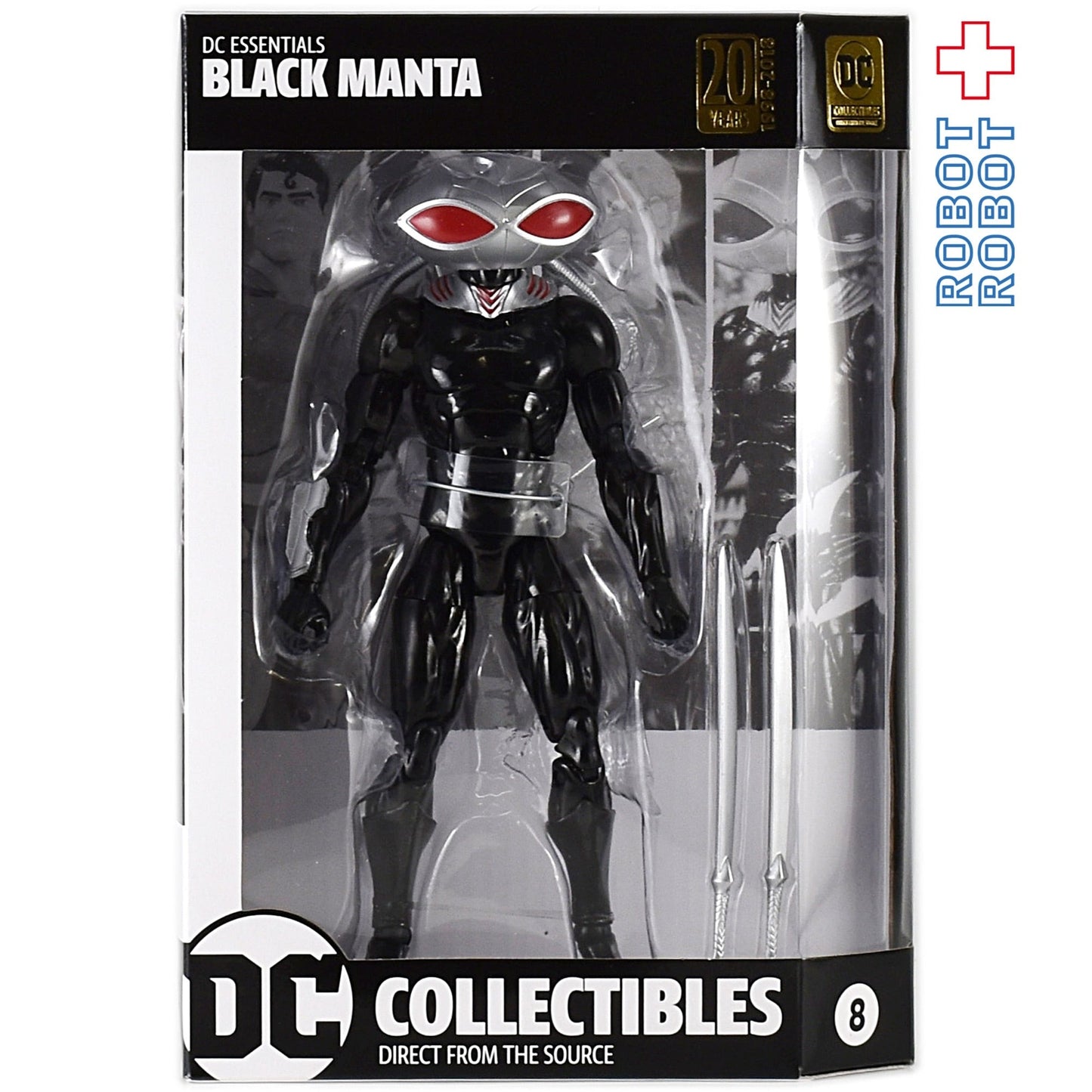 DCコミックス/ エッセンシャルズ ブラックマンタ 6インチ アクションフィギュア 未開封