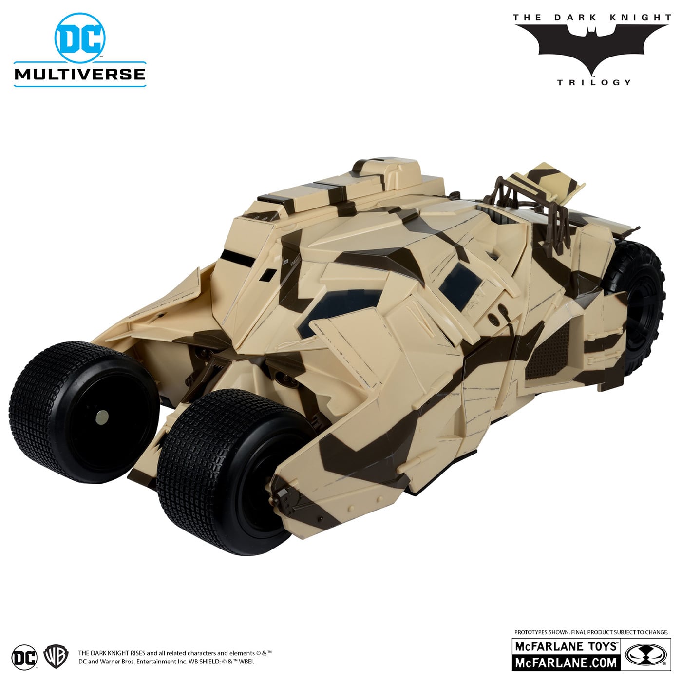 DCマルチバース カモフラージュ・タンブラー ダークナイトライジング ビークル DC マルチバース ビークル ダークナイト ライジング カモフラージュ