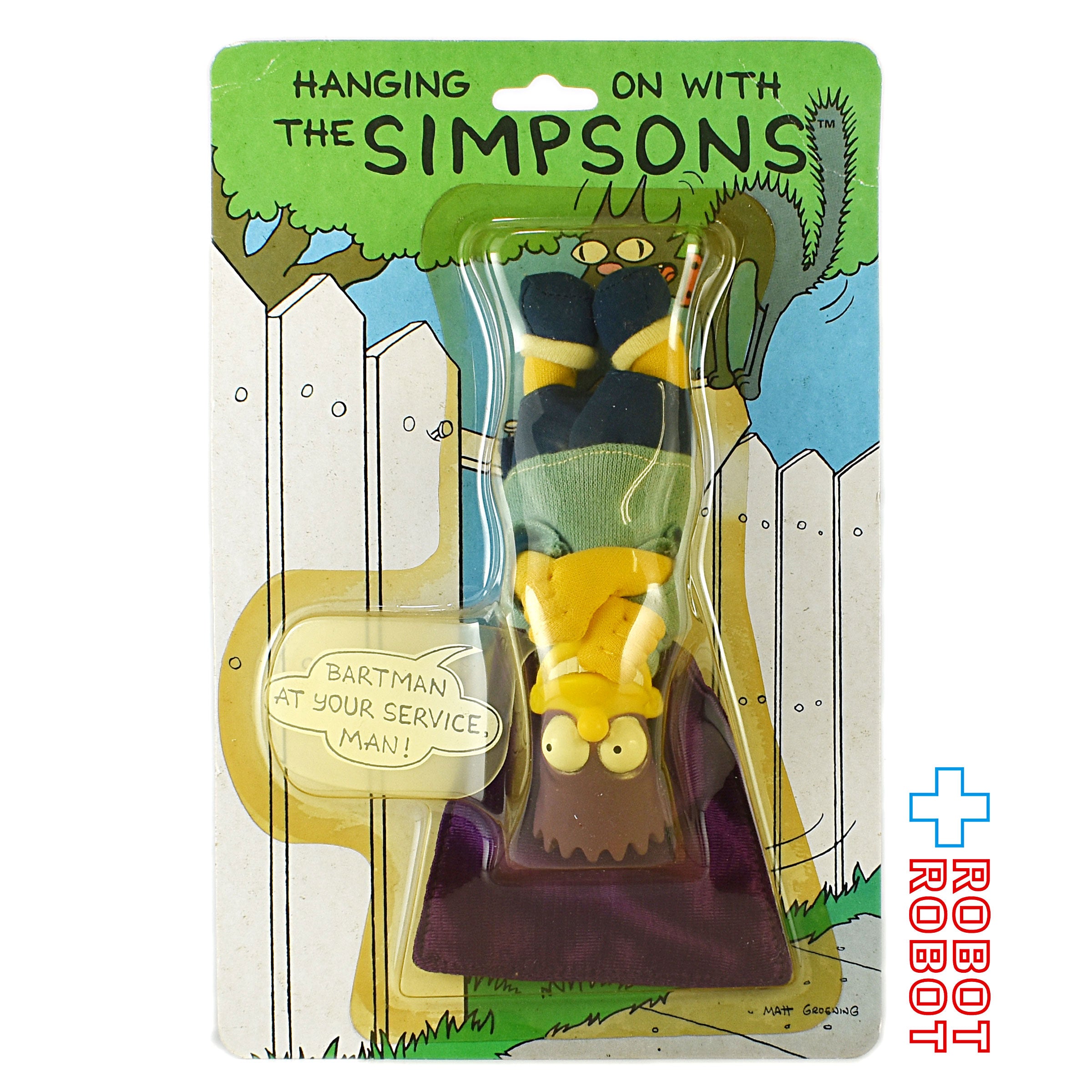 シンプソンズ バート バートマン クリップ 顔ソフビ ぬいぐるみ人形