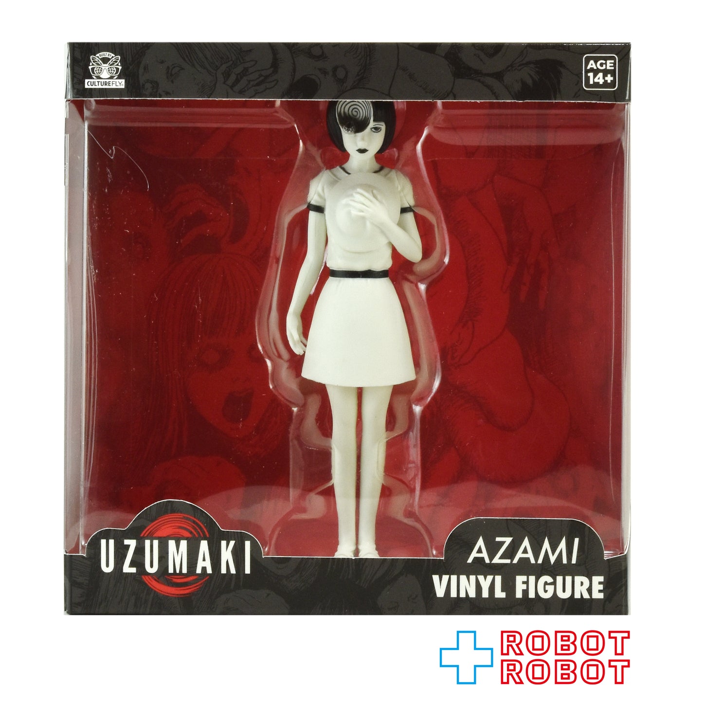 カルチャーフライ 伊藤潤二 うずまき 黒谷あざみ 4.5インチ ビニールフィギュア 未開封