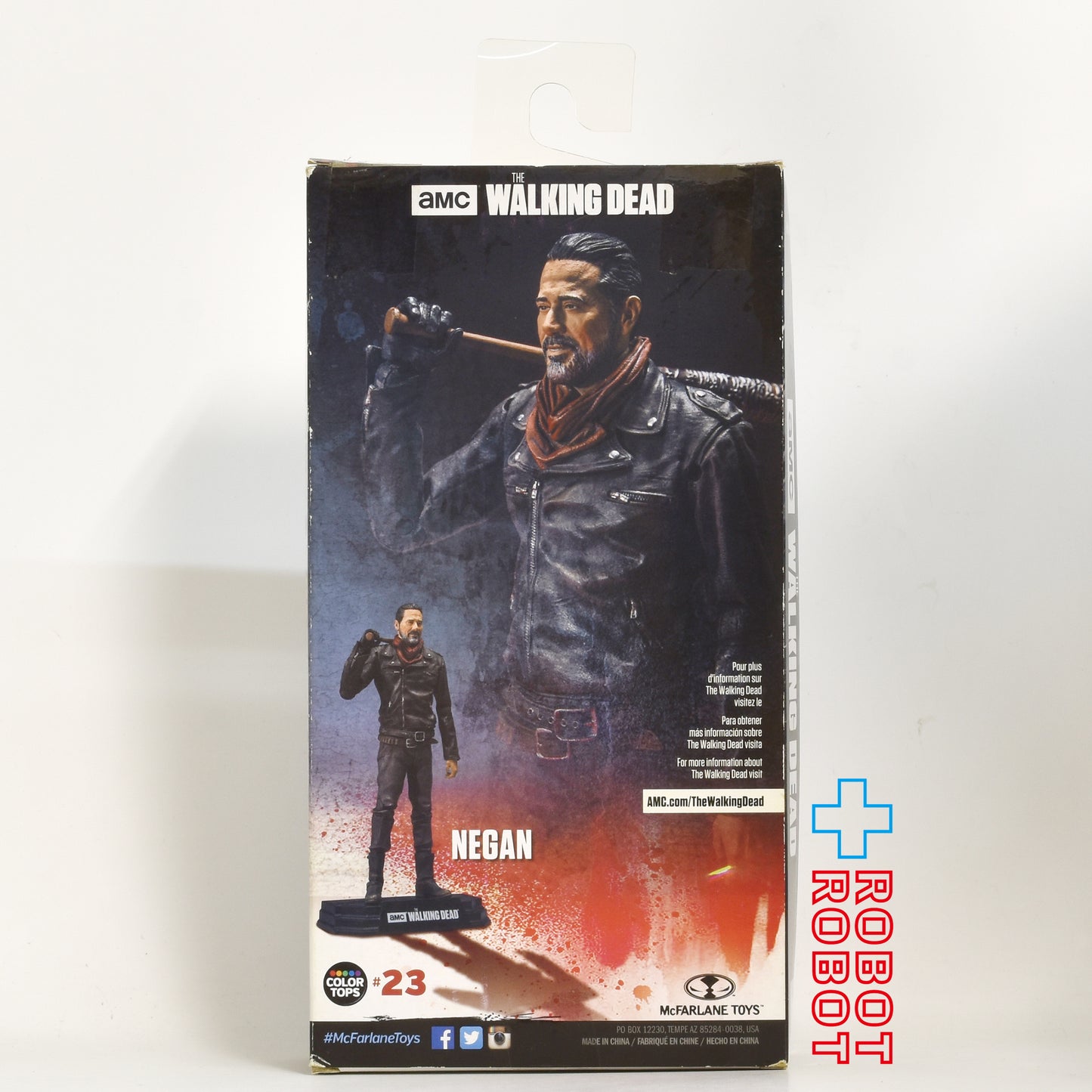 マクファーレン ウォーキング・デッド カラートップシリーズ ニーガン 7インチ