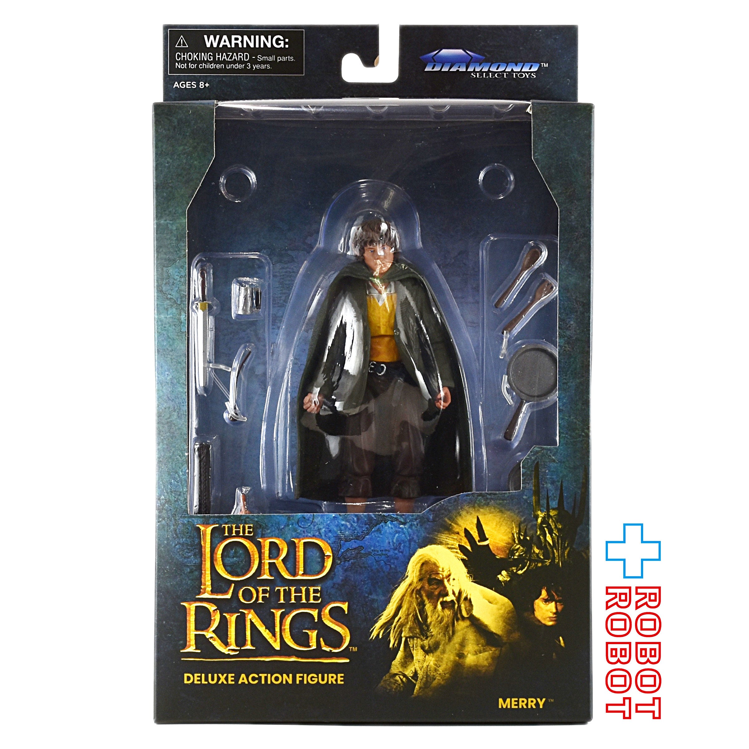 新品未開封 ホビット『メリー』ロードオブザリング アクションフィギュア 指輪物語 ロード・オブ・ザ・リング セレクト メリー アクション