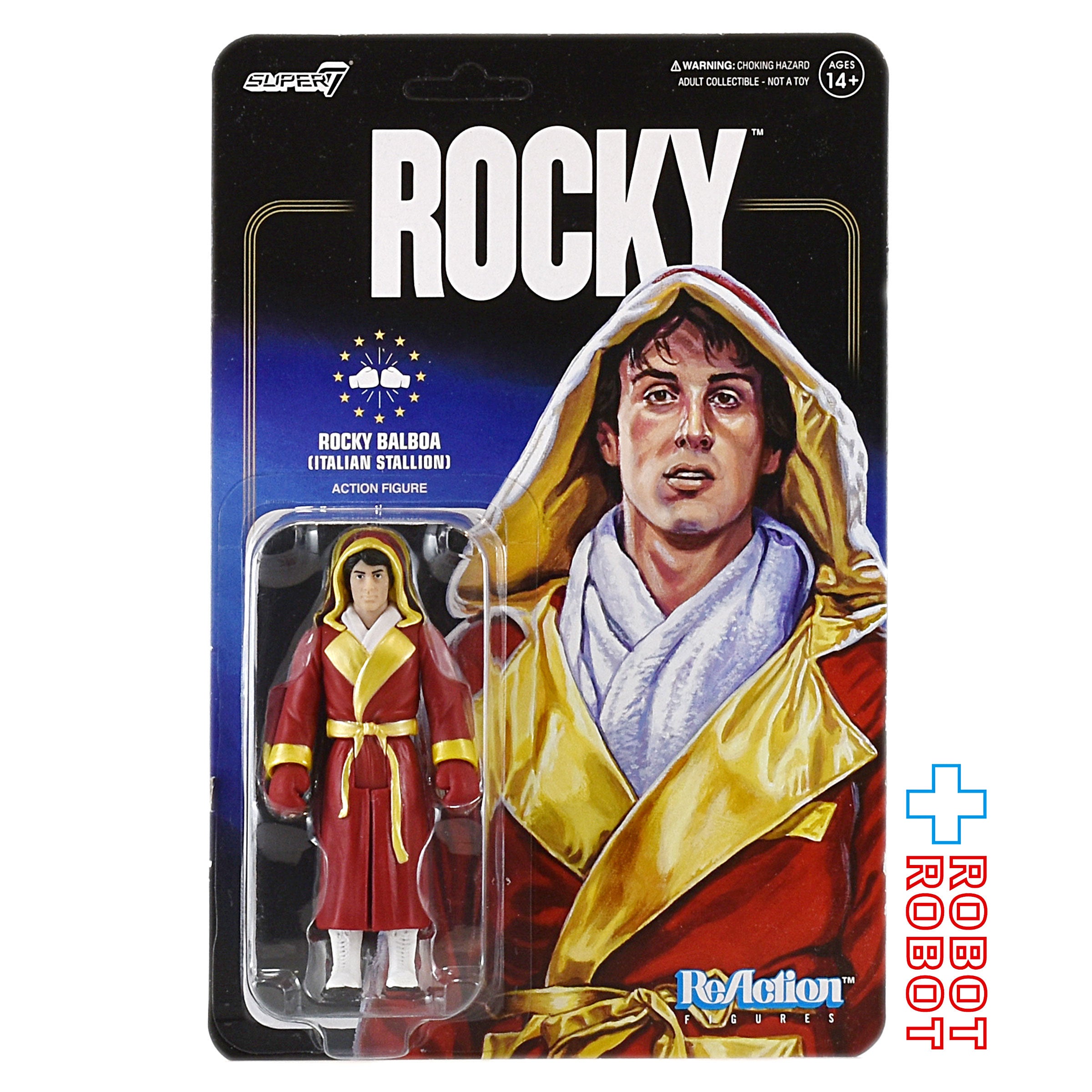 リ・アクション ロッキー ロッキー・バルボア (イタリアの種馬 Ver.) 3.75インチ アクションフィギュア 国内版 未開封 –  ROBOTROBOT