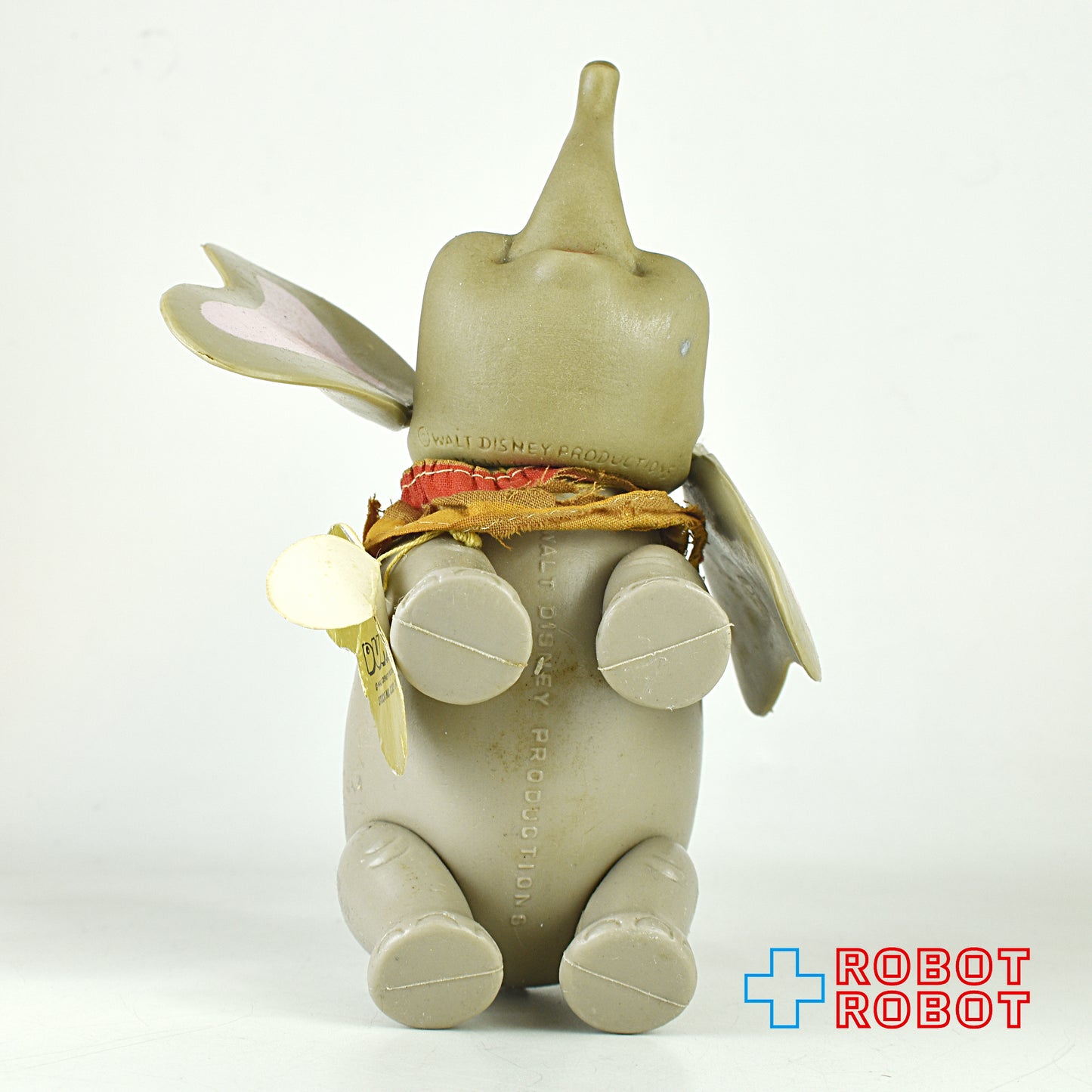 Dakin ダンボ スモールサイズ ソフビ フィギュア メイドイン香港 1970's 紙タグ付