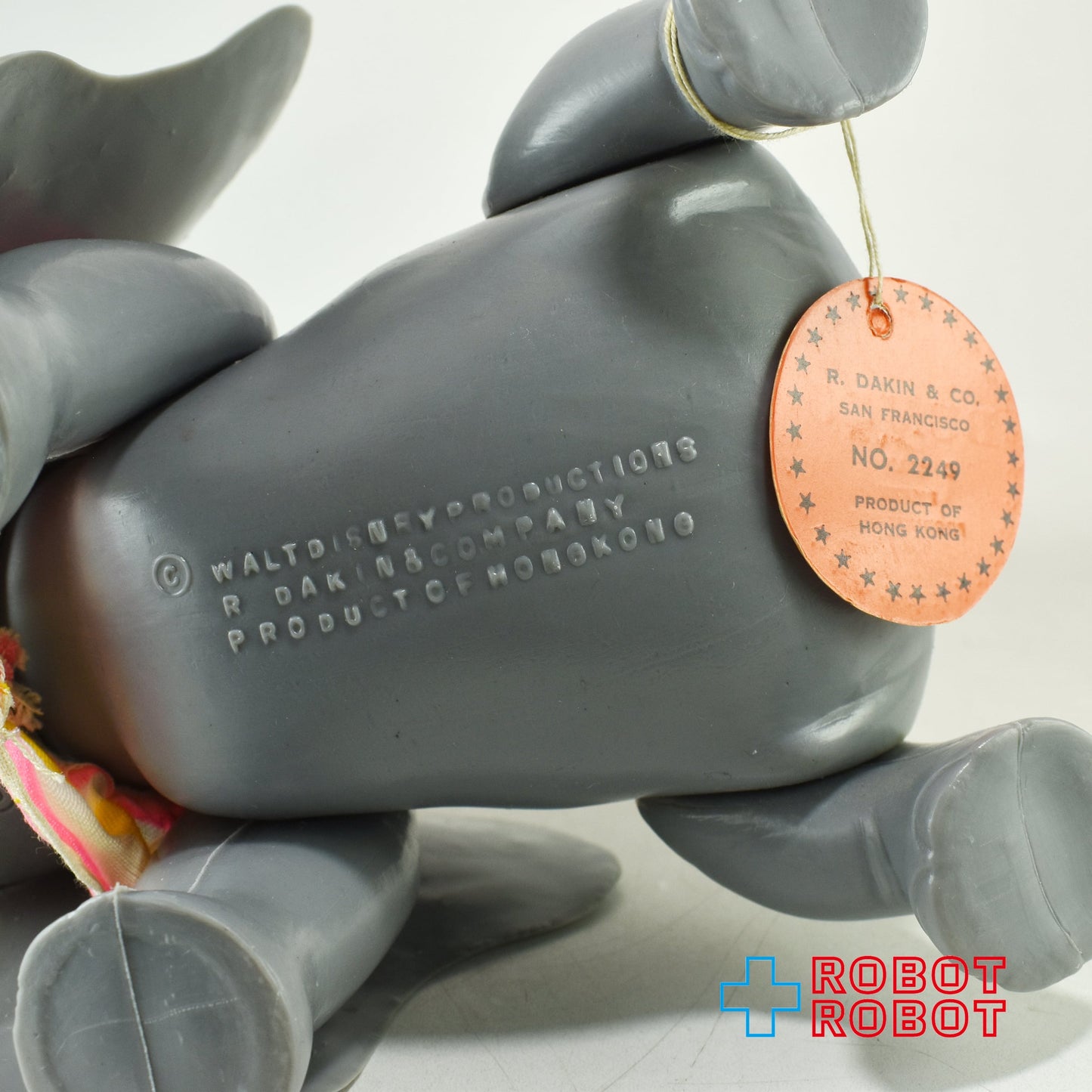 Dakin ディズニー ダンボ フィギュア 丸い紙タグ付
