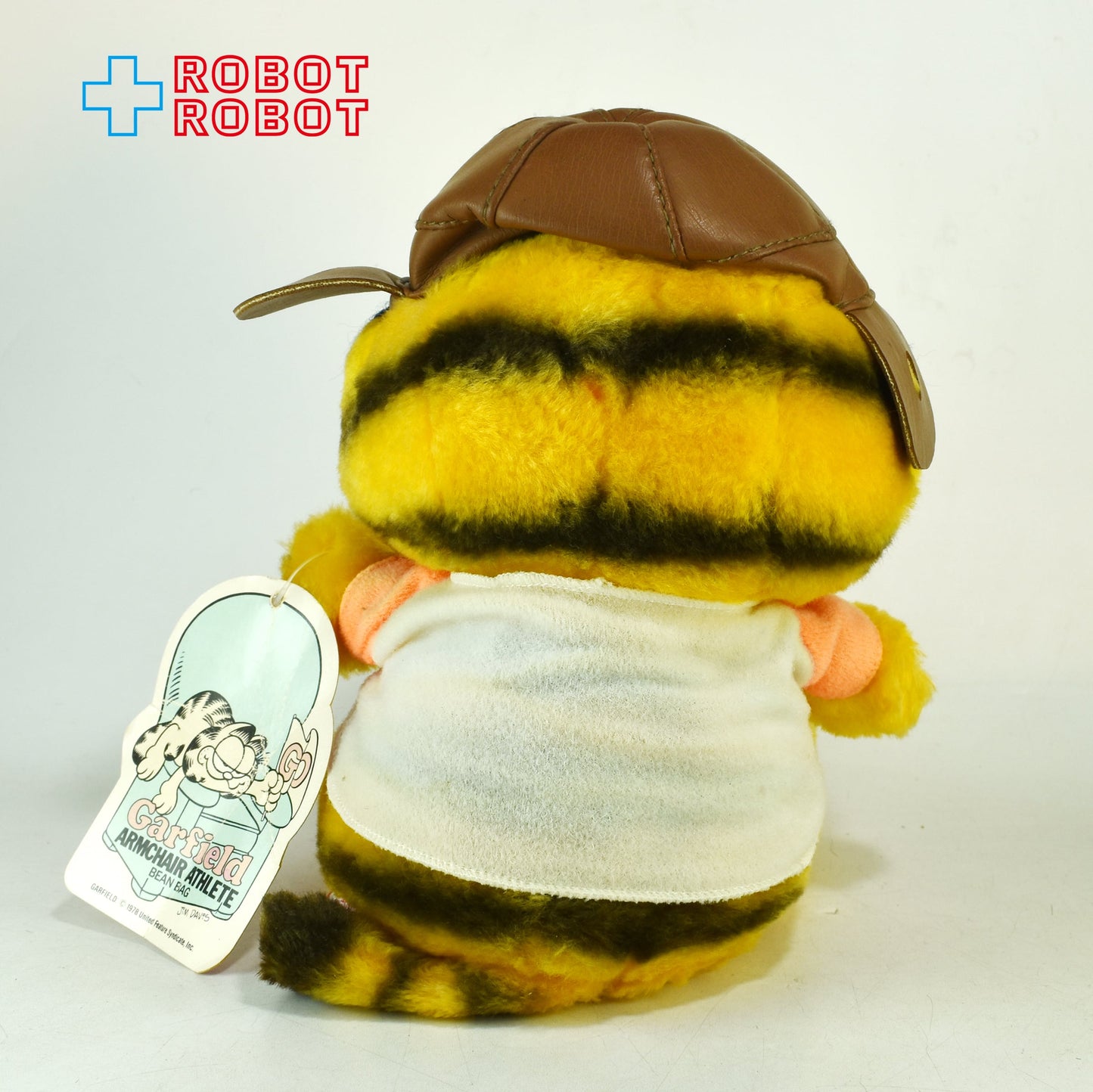 Dakin ガーフィールド アームチェアアスリート フットボール ぬいぐるみ 紙タグ付