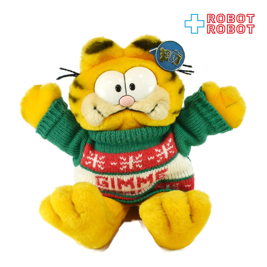 Dakin ガーフィールド ホリデー クリスマスセーター ぬいぐるみ タグ付き