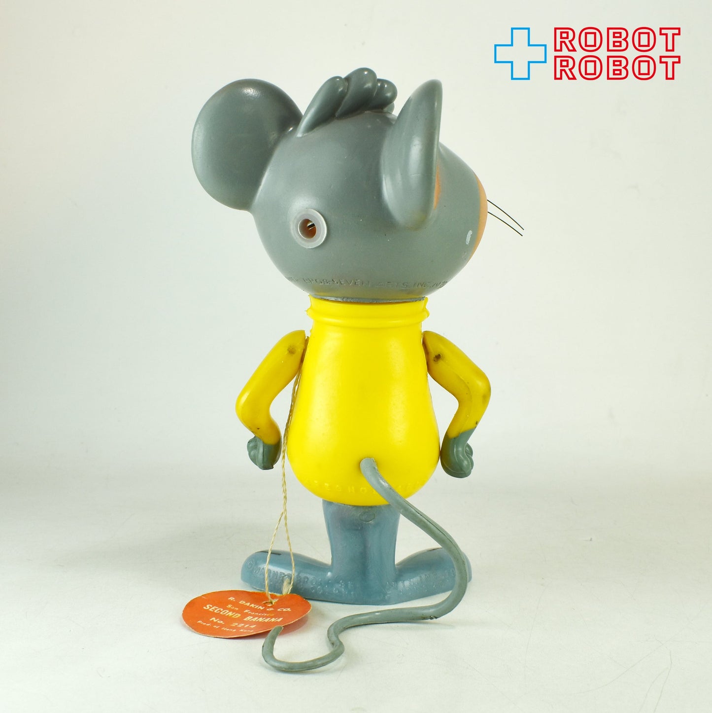 DAKIN ルーニー・テューンズ セカンドバナナ ソフビフィギュア 1970 香港 紙タグ付き