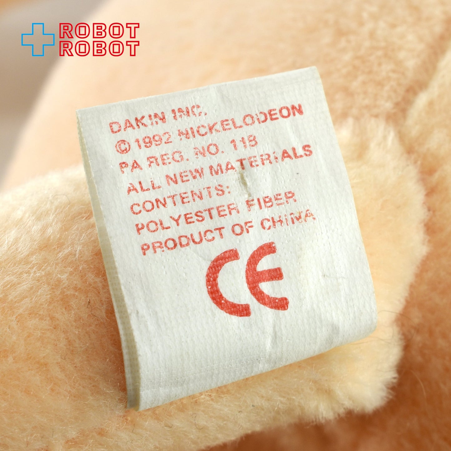 Dakin レン＆スティンピー レン・ホーク 40センチ ぬいぐるみ人形 1992 紙タグ付