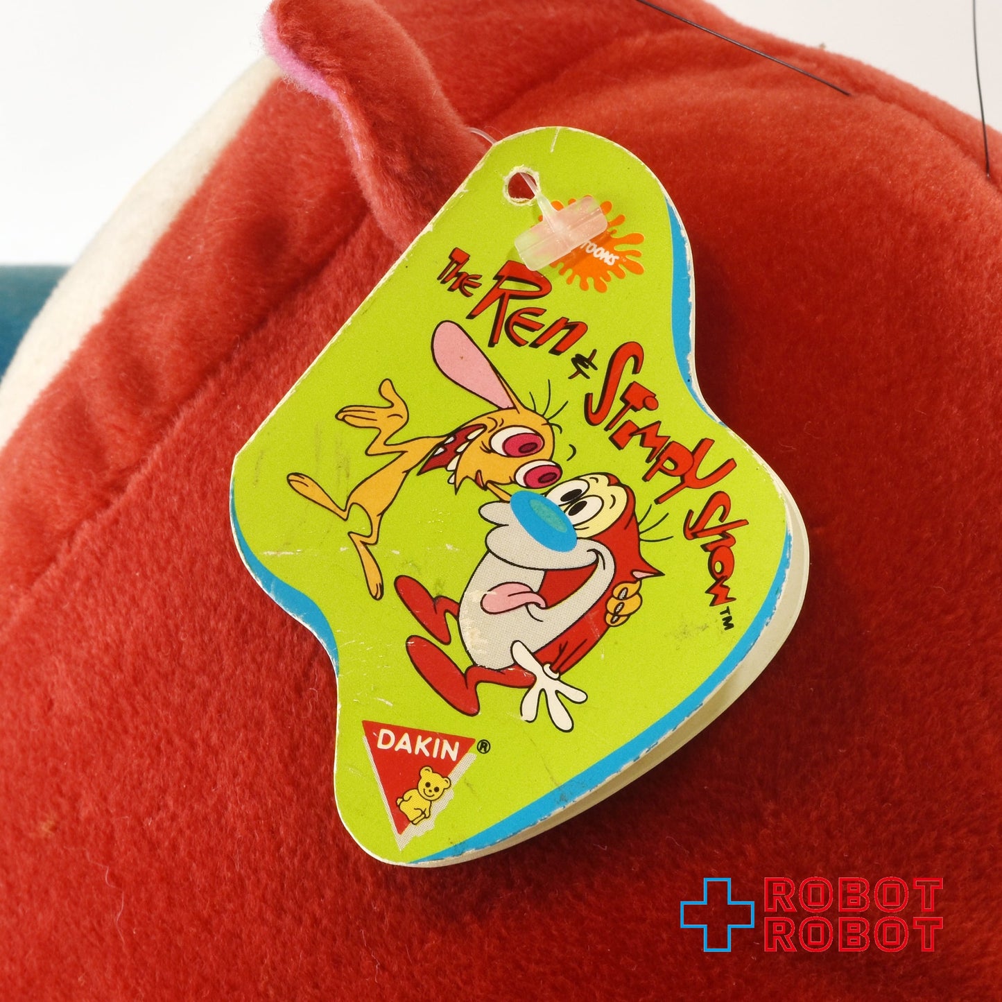 Dakin レン＆スティンピー スティンピー・キャット センチ ぬいぐるみ人形 1992 紙タグ付