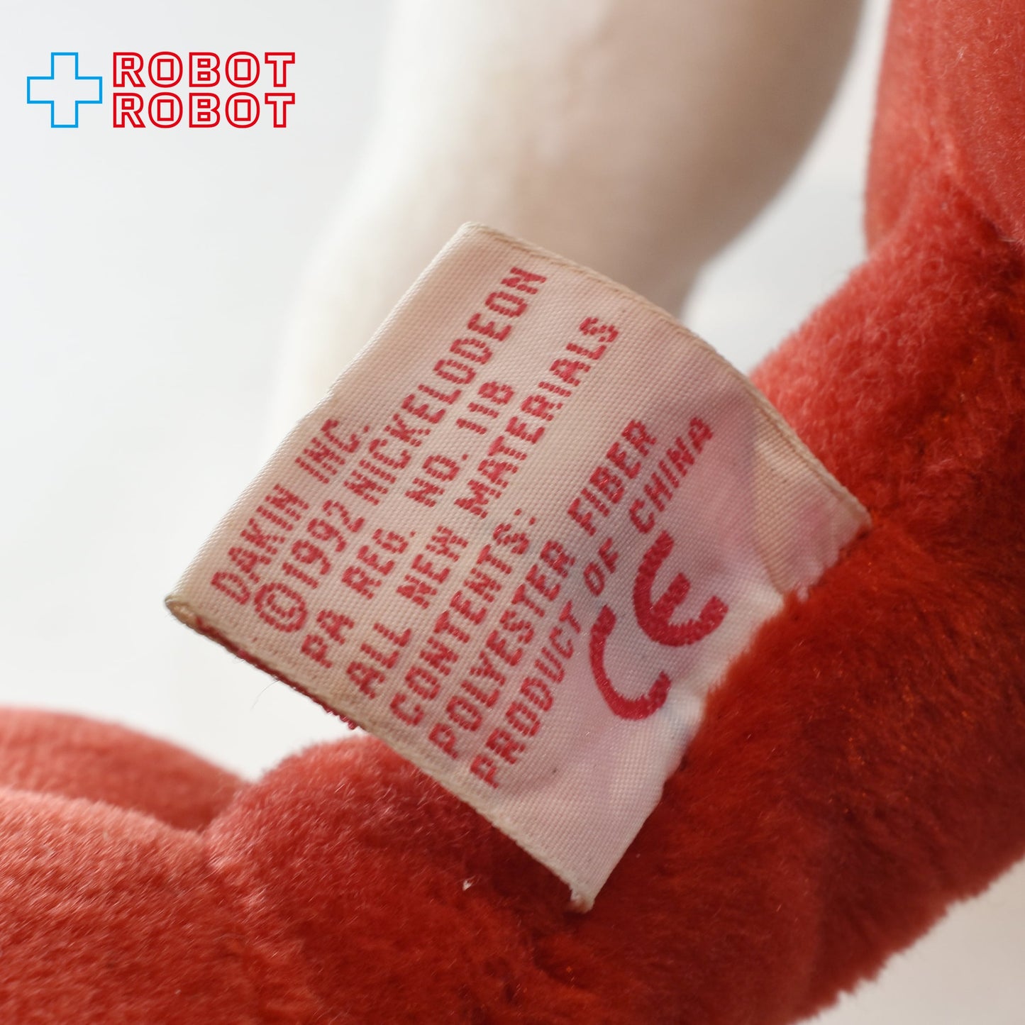 Dakin レン＆スティンピー スティンピー・キャット センチ ぬいぐるみ人形 1992 紙タグ付