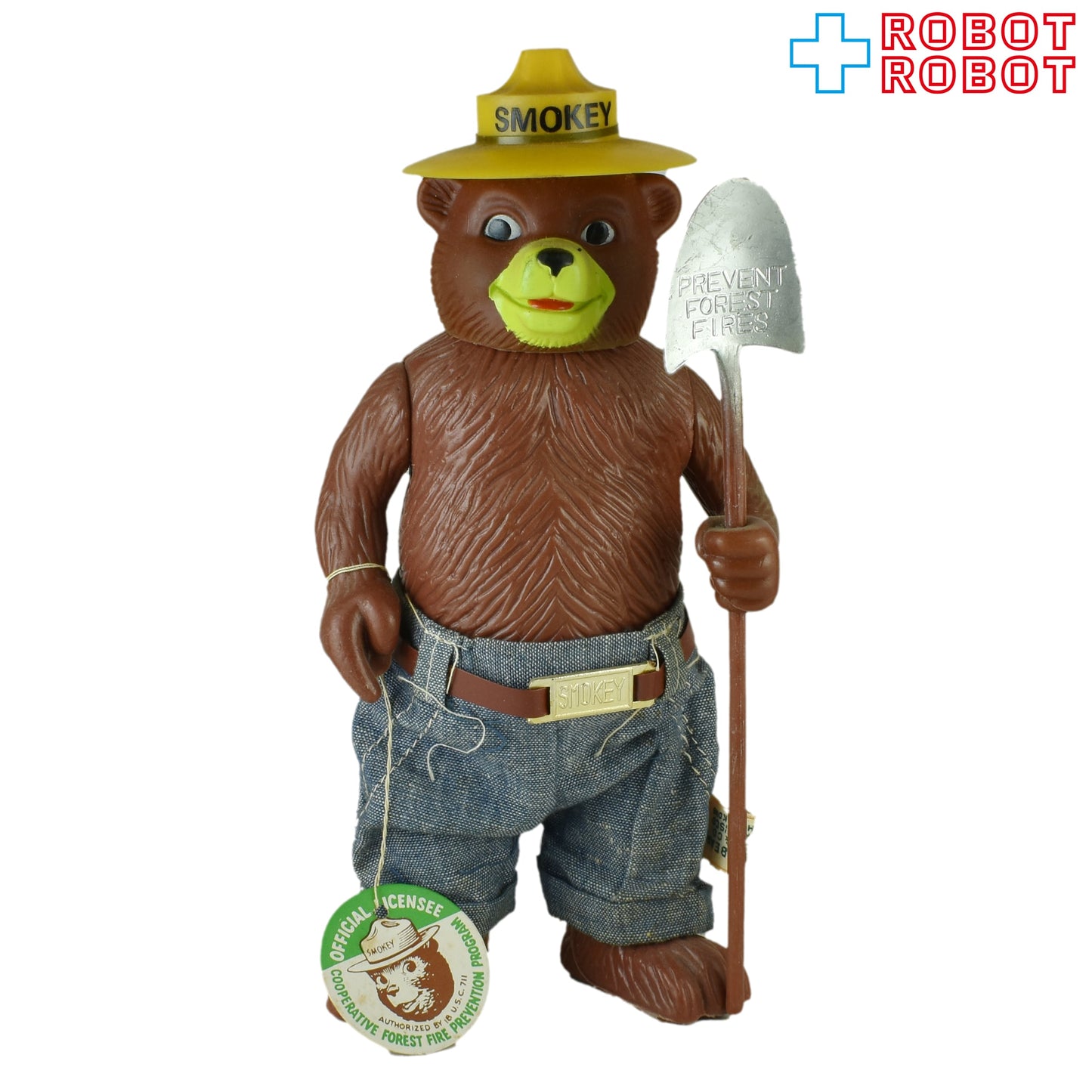 Dakin スモーキー・ベア ソフビ・フィギュア (アドバタイジング) 紙タグ付き