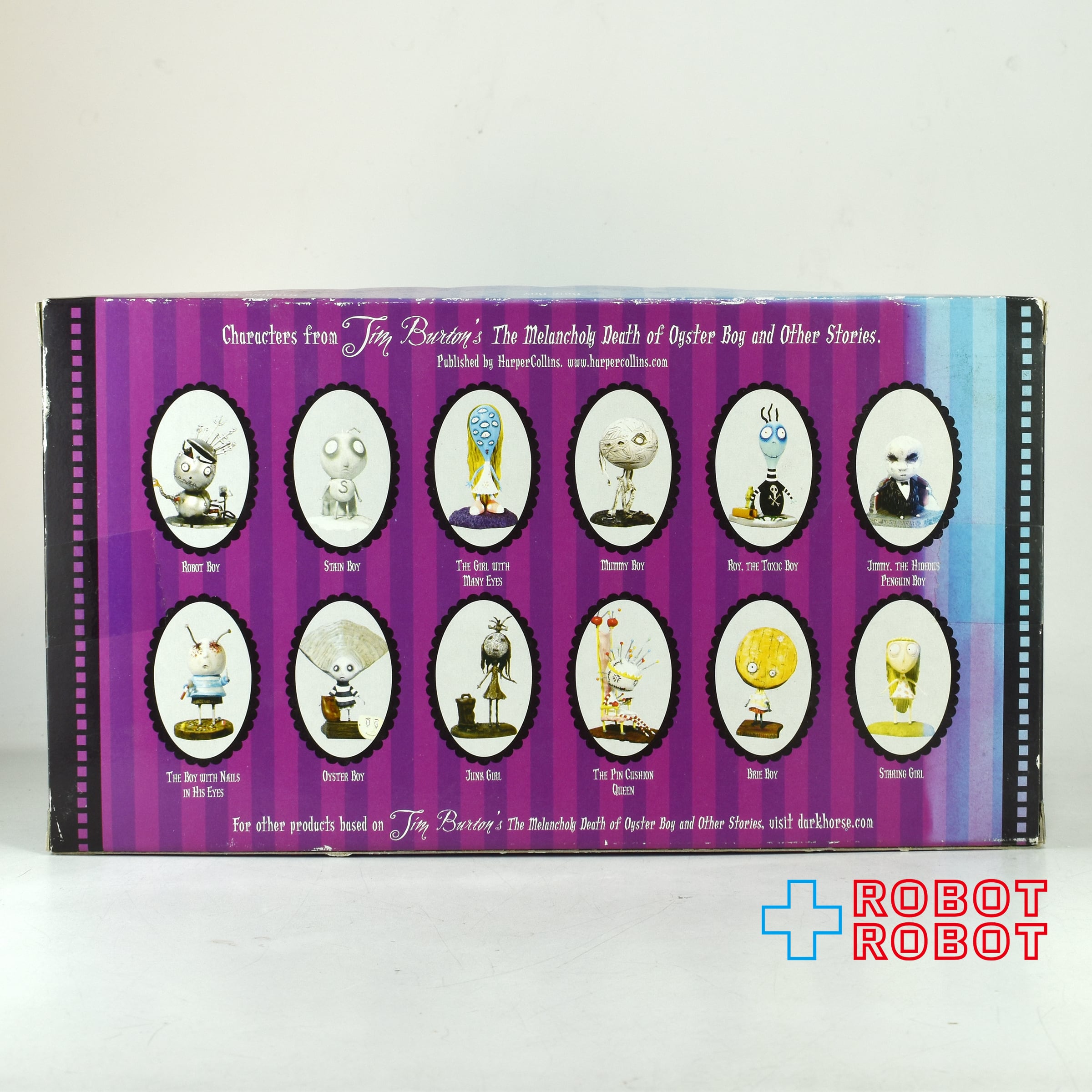 ティムバートン オイスター・ボーイの憂鬱な死 ４種セット ティムバートン オイスター・ボーイの憂鬱な死 4種セット オイスター