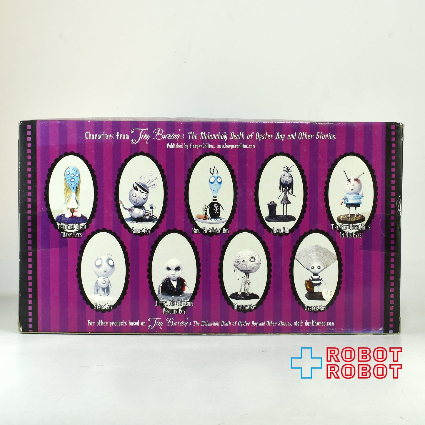 ティム・バートン絵本 オイスター・ボーイの憂鬱な死 #2 フィギュアセット