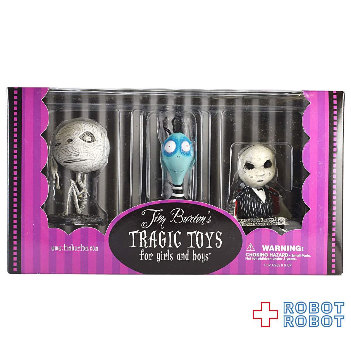 ティム・バートン絵本 オイスター・ボーイの憂鬱な死 #2 フィギュアセット