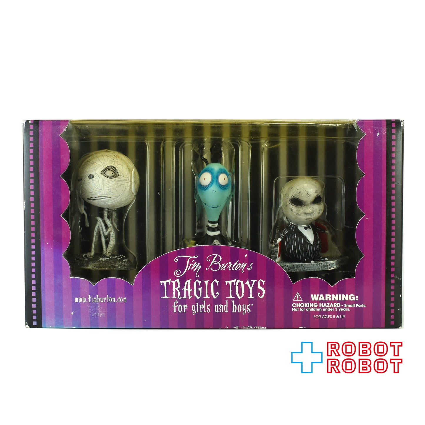 ティム・バートン絵本 オイスター・ボーイの憂鬱な死 #2 フィギュアセット