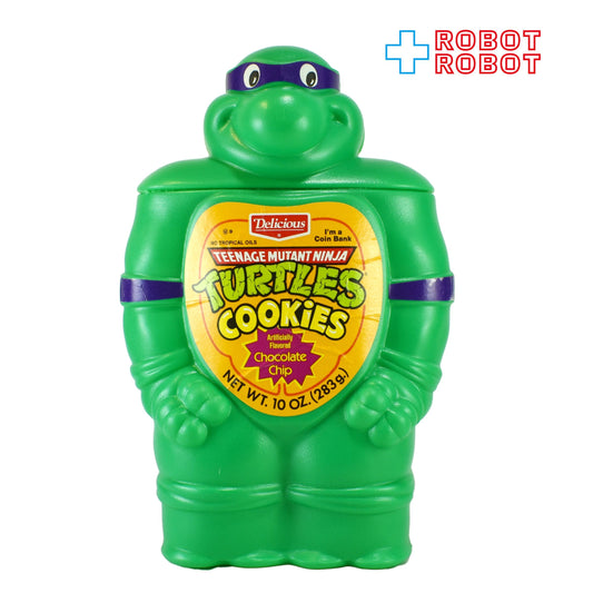 ティーンエイジ・ミュータント・ニンジャ・タートルズ レオナルド ポリ貯金箱 デリシャス 1990