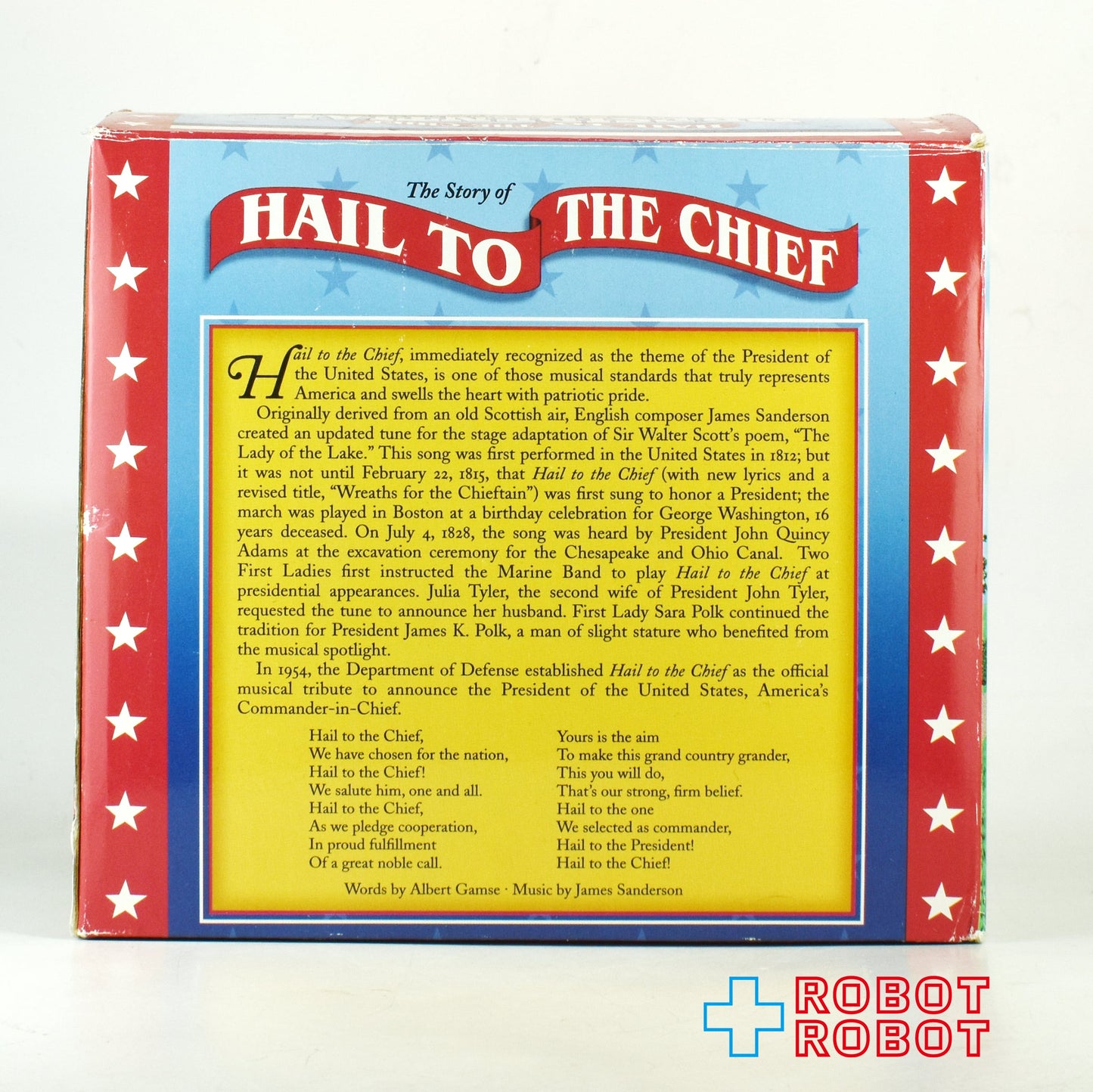 ジョージ・W・ブッシュ 元アメリカ大統領 大統領万歳 びっくり箱 ジャックインザボックス デザインマスター社 箱入