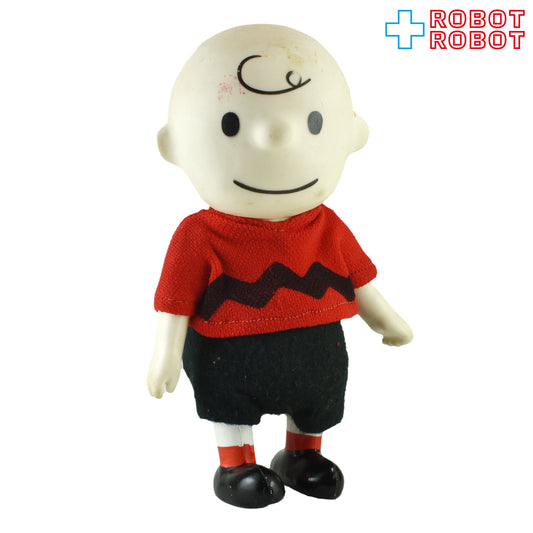 スヌーピー ピーナッツギャング ポケットドール チャーリー・ブラウン ビニールフィギュア 1968