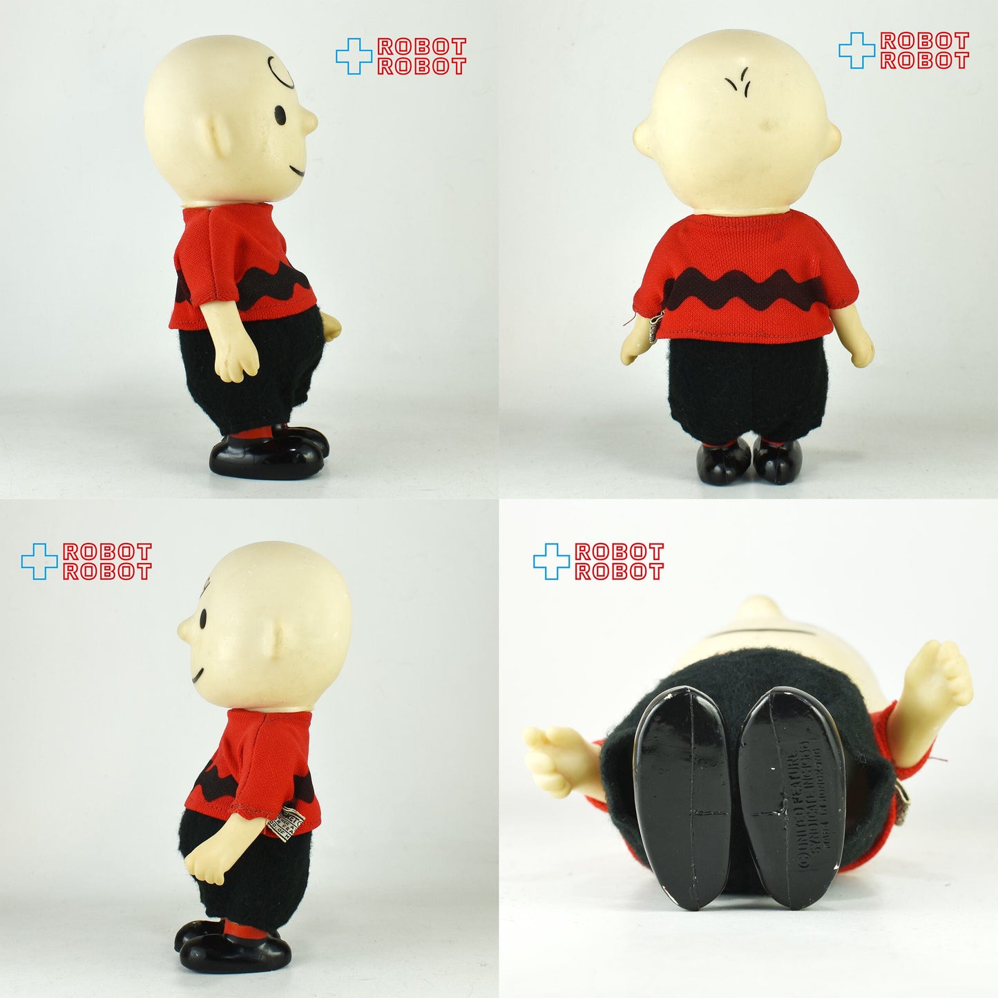 スヌーピー ピーナッツギャング ポケットドール チャーリー・ブラウン ビニールフィギュア 1968