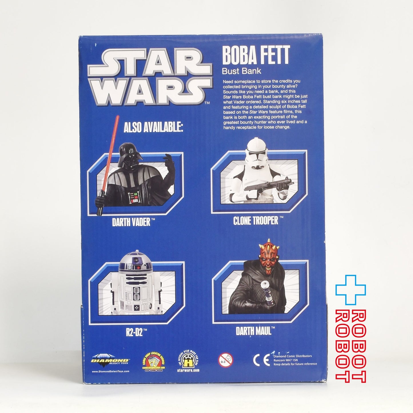 スター・ウォーズ ボバ・フェット バストバンク ソフビ貯金箱