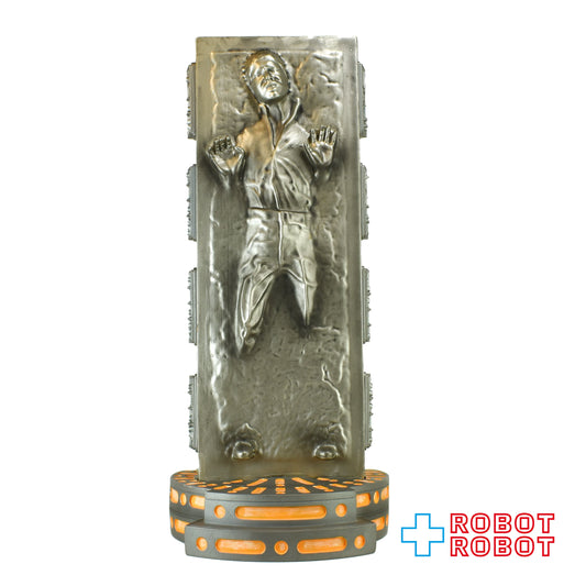 スター・ウォーズ  ハンソロ カーボナイト ソフビ貯金箱 ※難あり