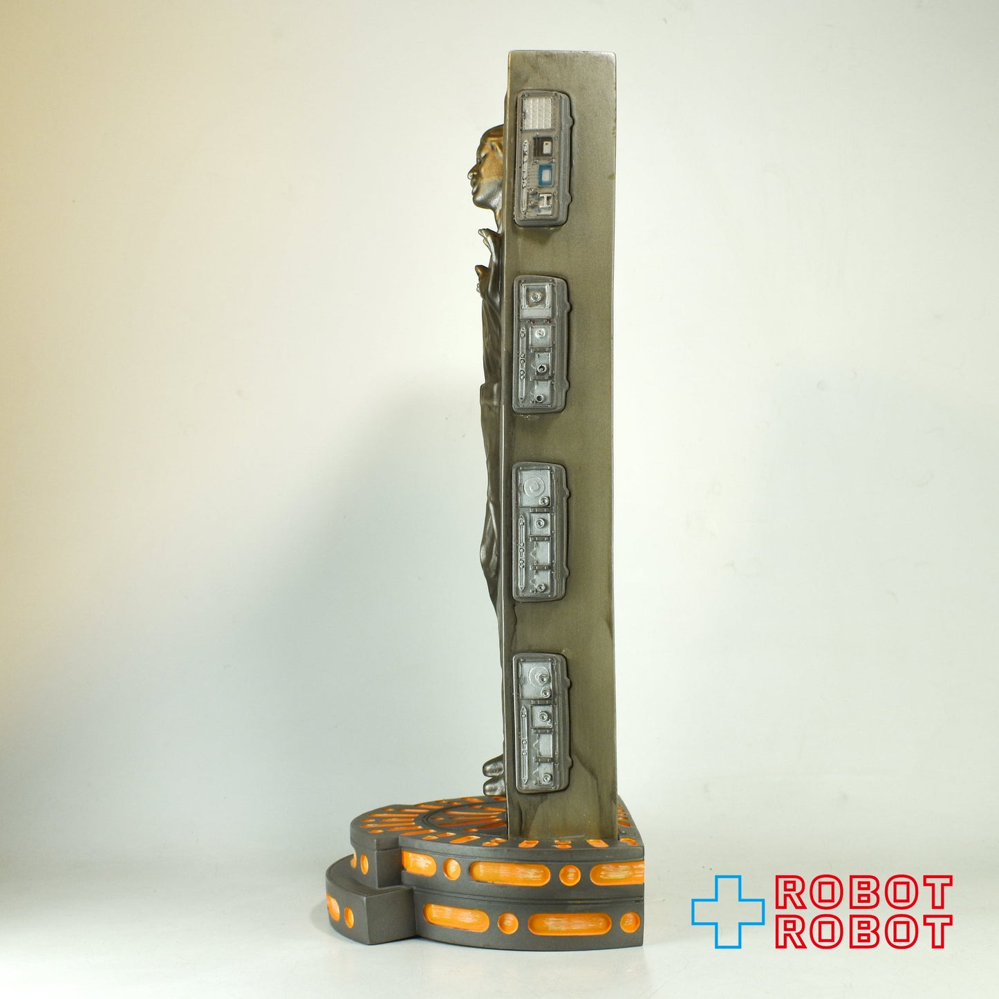 スター・ウォーズ  ハンソロ カーボナイト ソフビ貯金箱 ※難あり