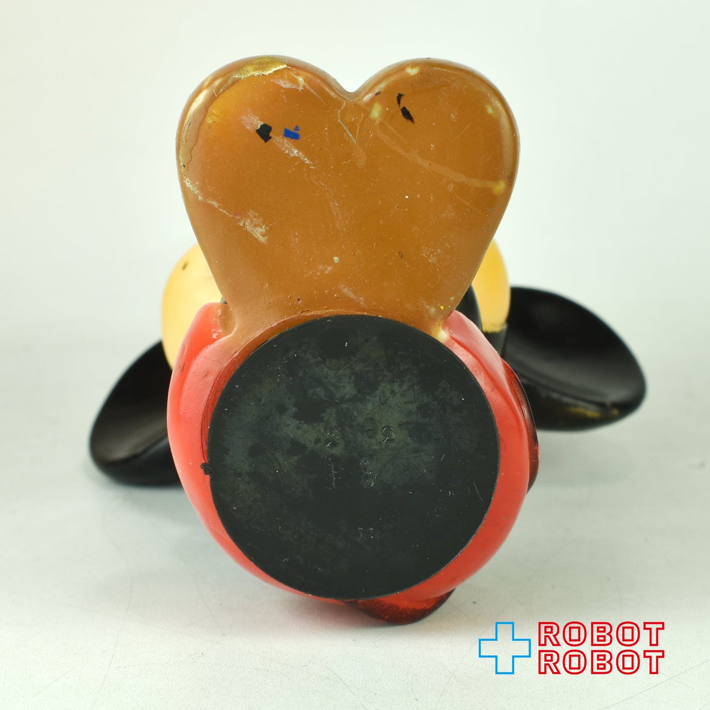 ディズニー ミッキーマウス おすわり ソフビ貯金箱 ラバードール KOREA